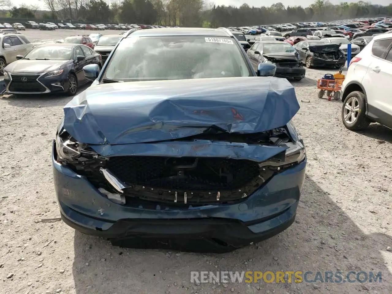 5 Photograph of a damaged car JM3KFADM1K1600329 MAZDA CX-5 2019