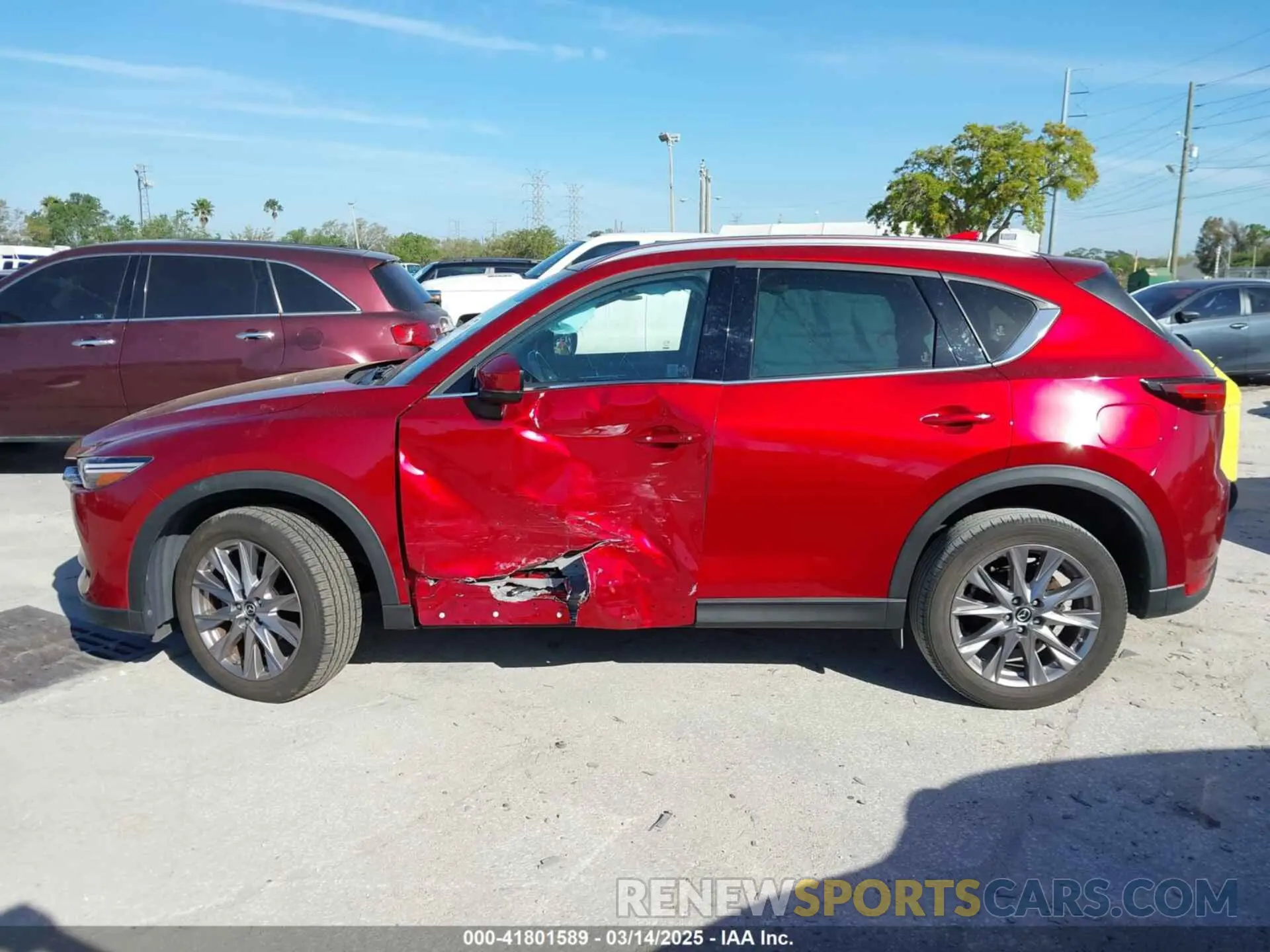 14 Фотография поврежденного автомобиля JM3KFADM1K1633203 MAZDA CX-5 2019