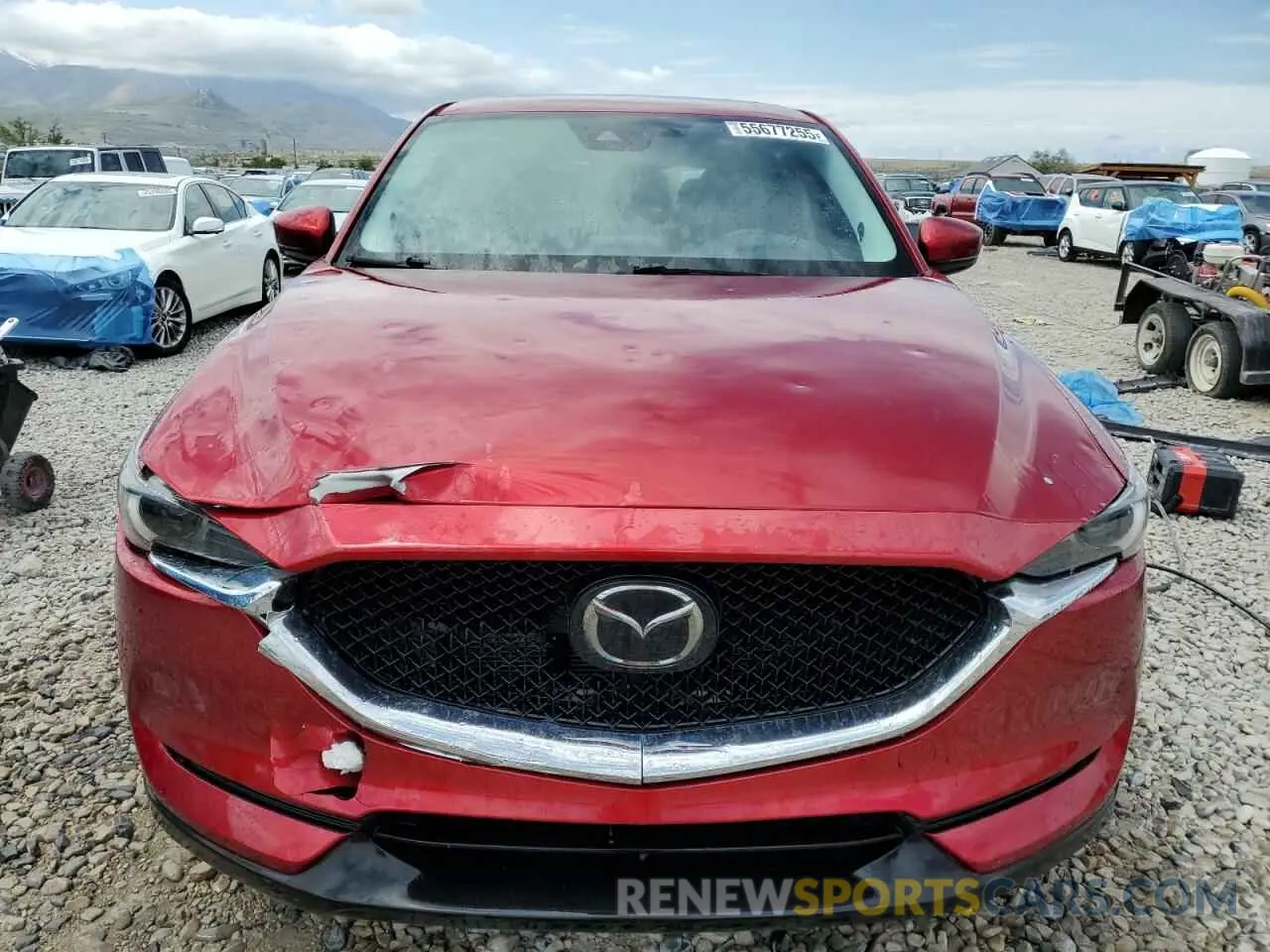 5 Фотография поврежденного автомобиля JM3KFADM1K1677928 MAZDA CX-5 2019