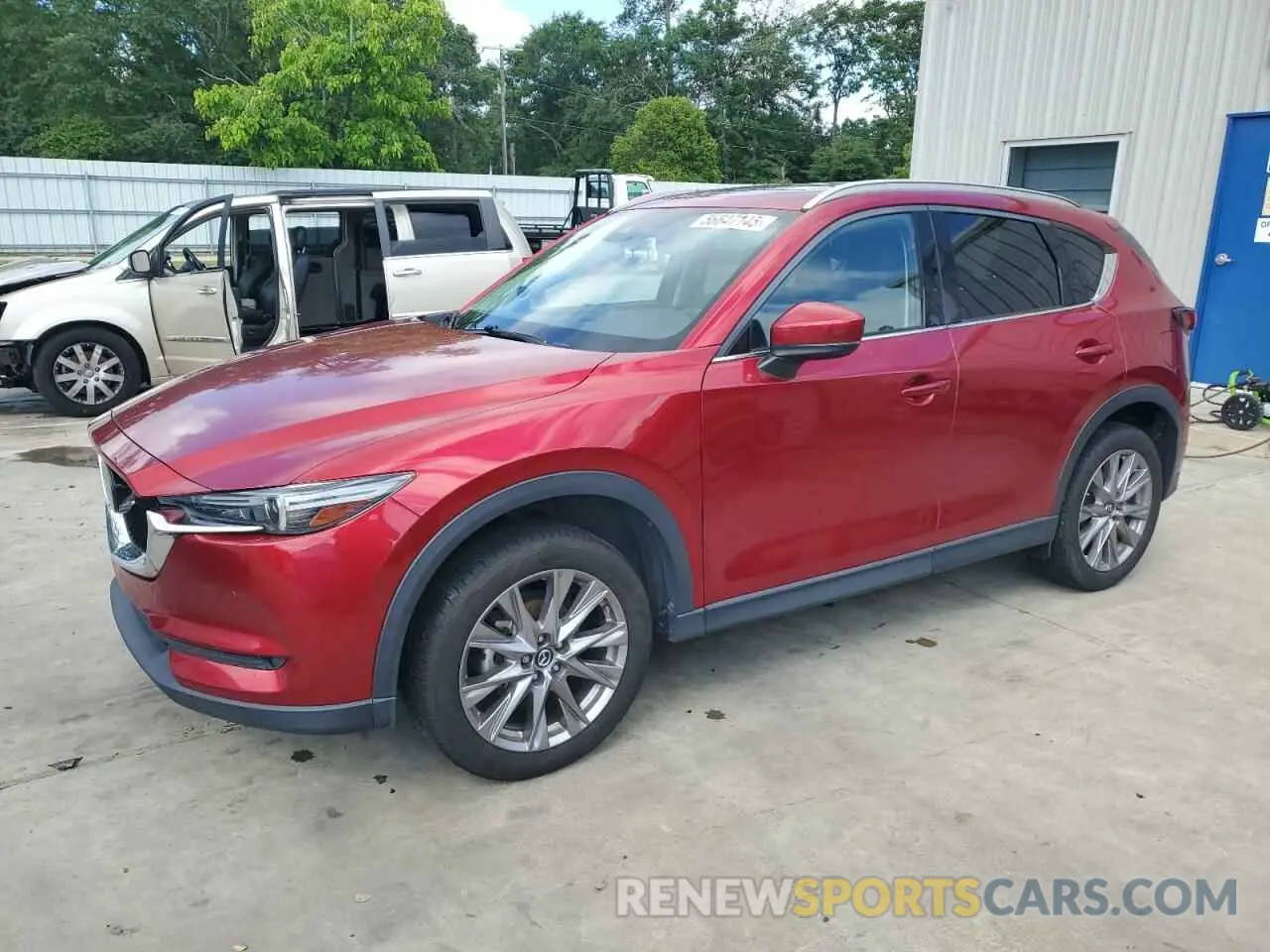 1 Photograph of a damaged car JM3KFADM2K1657915 MAZDA CX-5 2019