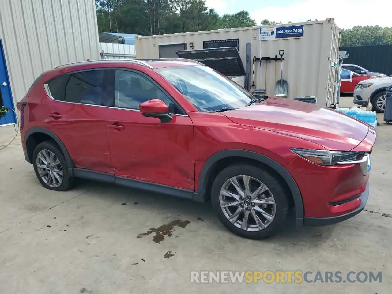 4 Photograph of a damaged car JM3KFADM2K1657915 MAZDA CX-5 2019