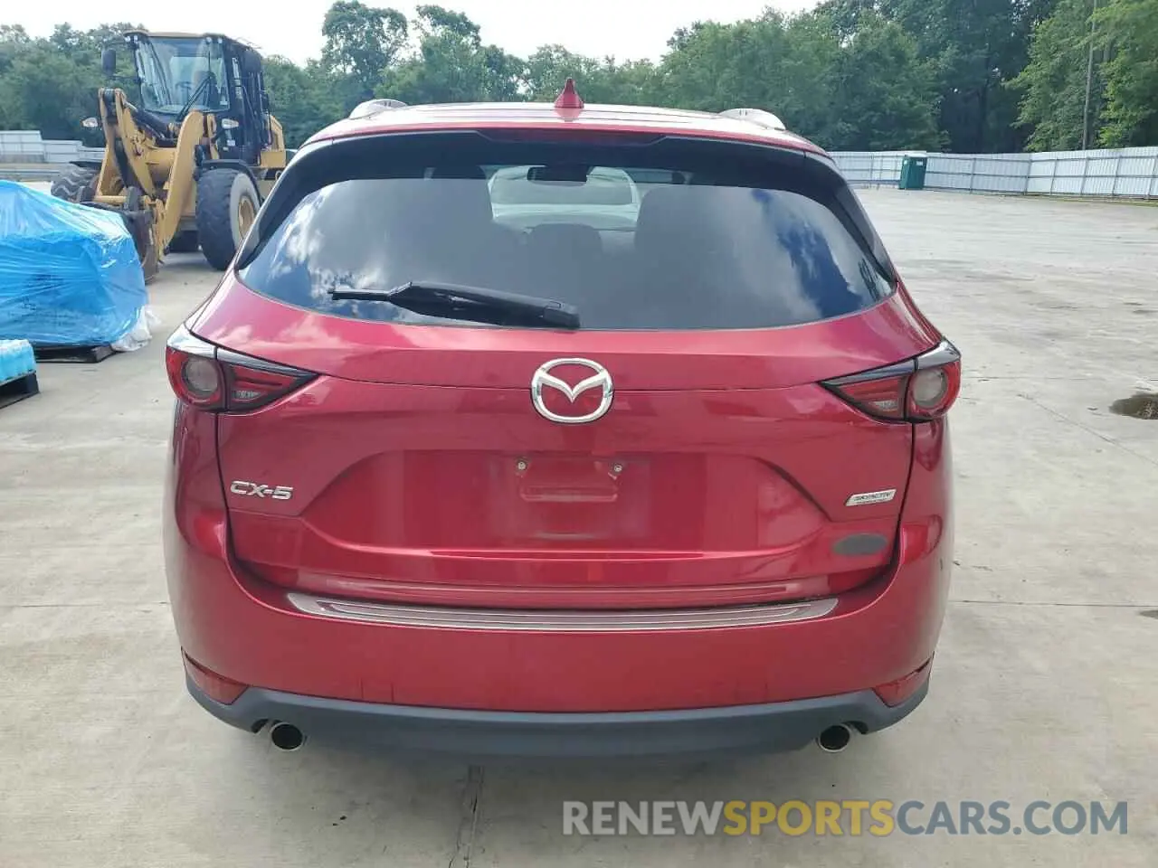 6 Photograph of a damaged car JM3KFADM2K1657915 MAZDA CX-5 2019