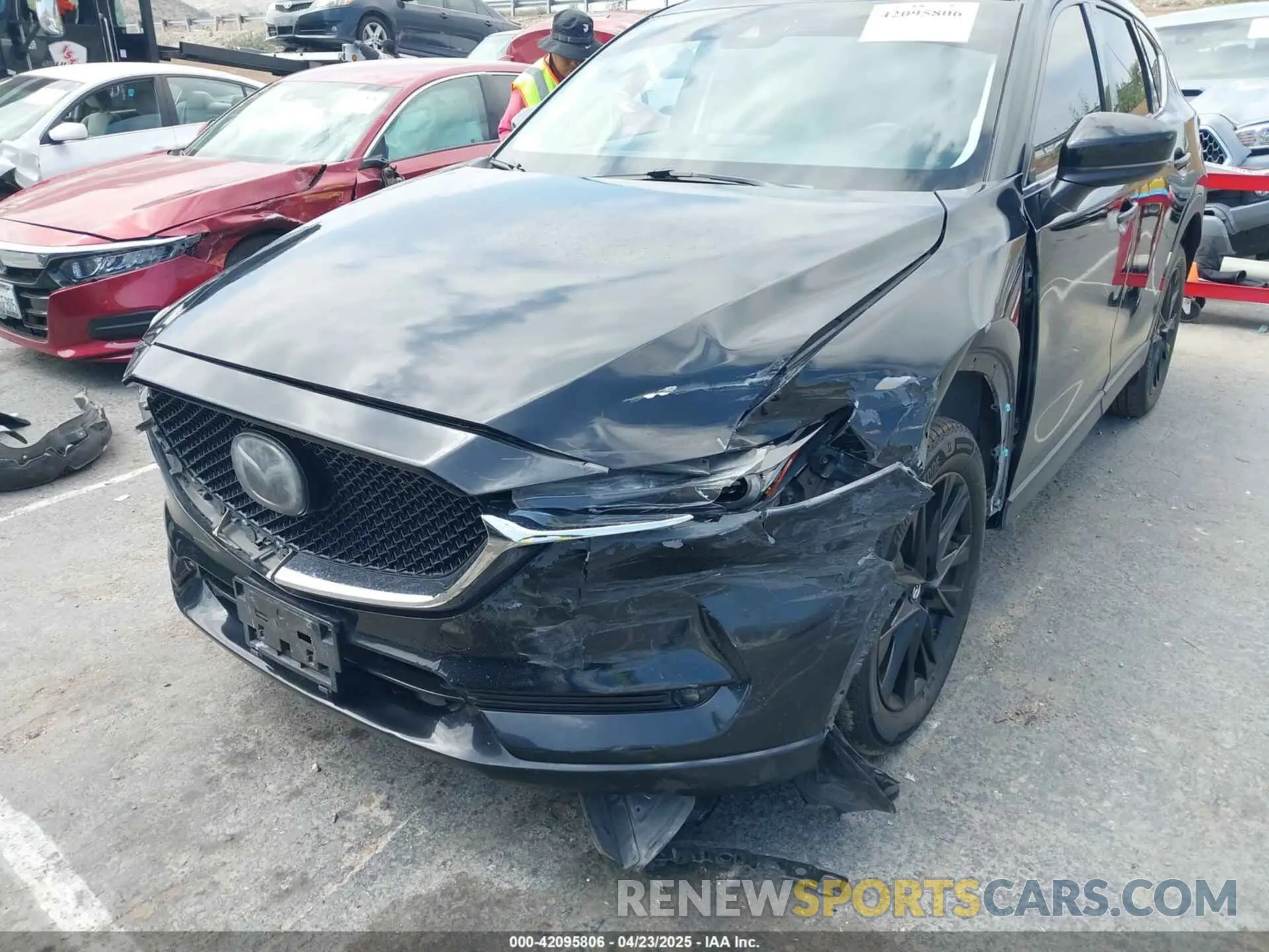 6 Photograph of a damaged car JM3KFADM4K0550127 MAZDA CX-5 2019