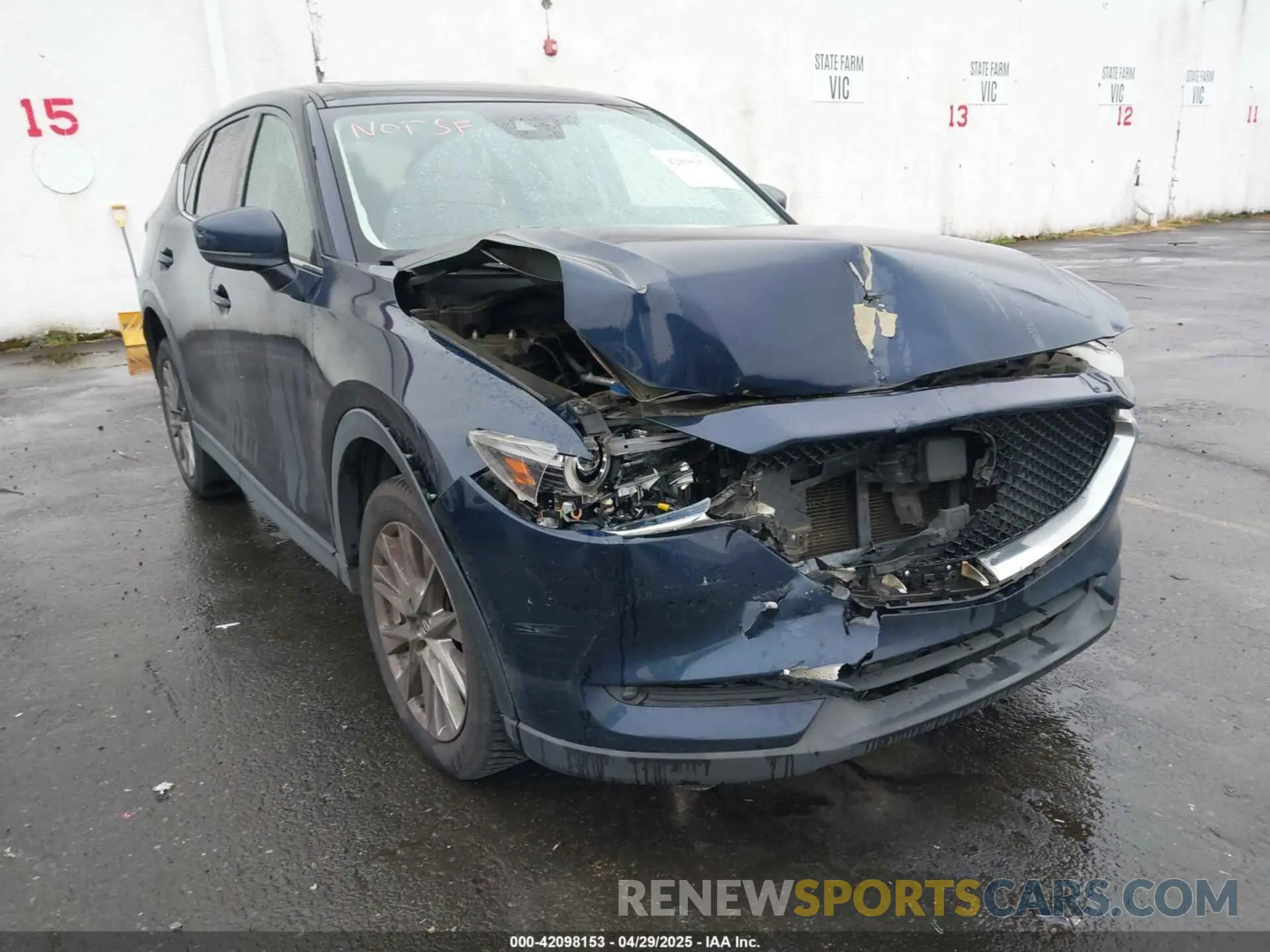 1 Фотография поврежденного автомобиля JM3KFADM4K1545777 MAZDA CX-5 2019
