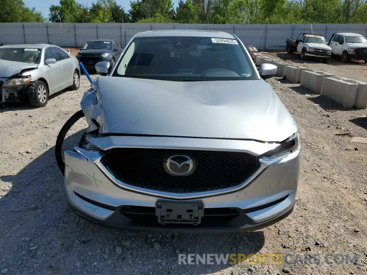 5 Photograph of a damaged car JM3KFADM6K1618552 MAZDA CX-5 2019