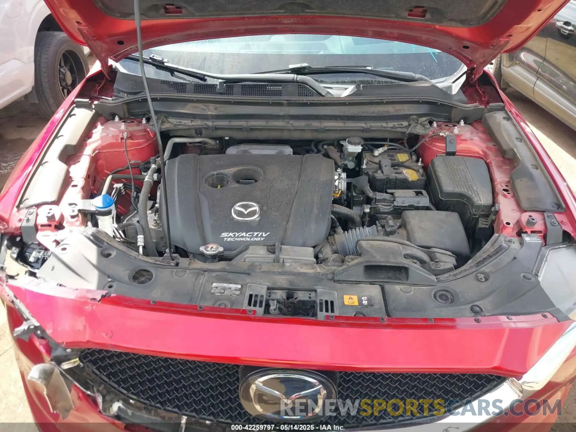10 Photograph of a damaged car JM3KFADM6K1646190 MAZDA CX-5 2019