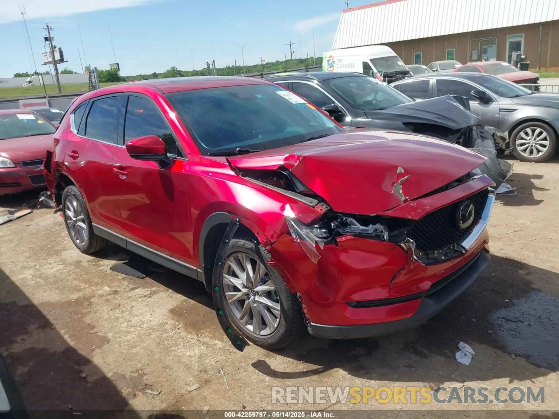 13 Photograph of a damaged car JM3KFADM6K1646190 MAZDA CX-5 2019