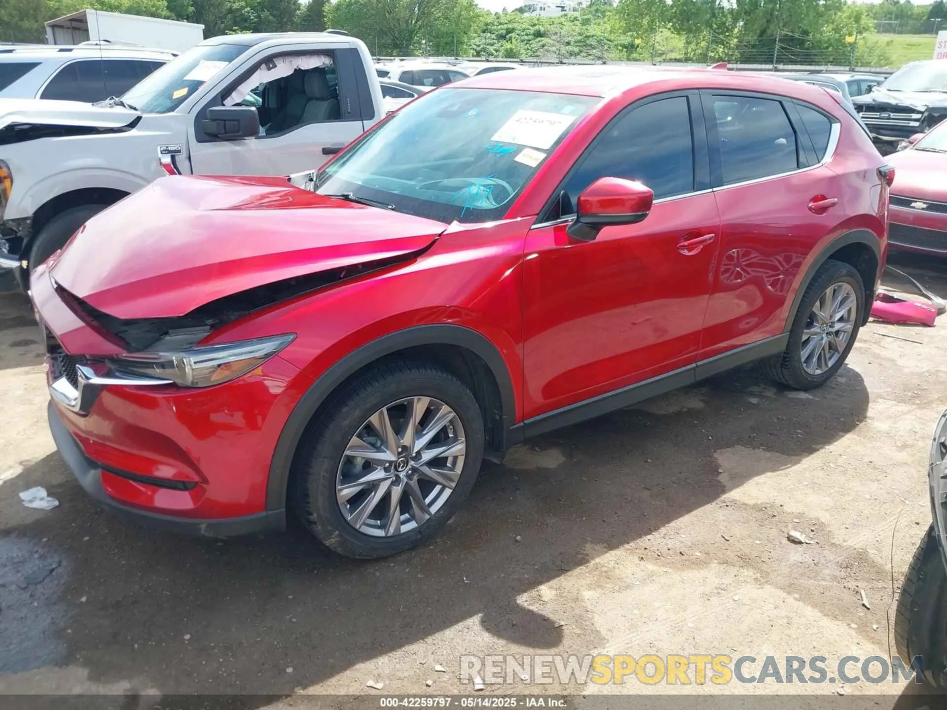 2 Photograph of a damaged car JM3KFADM6K1646190 MAZDA CX-5 2019