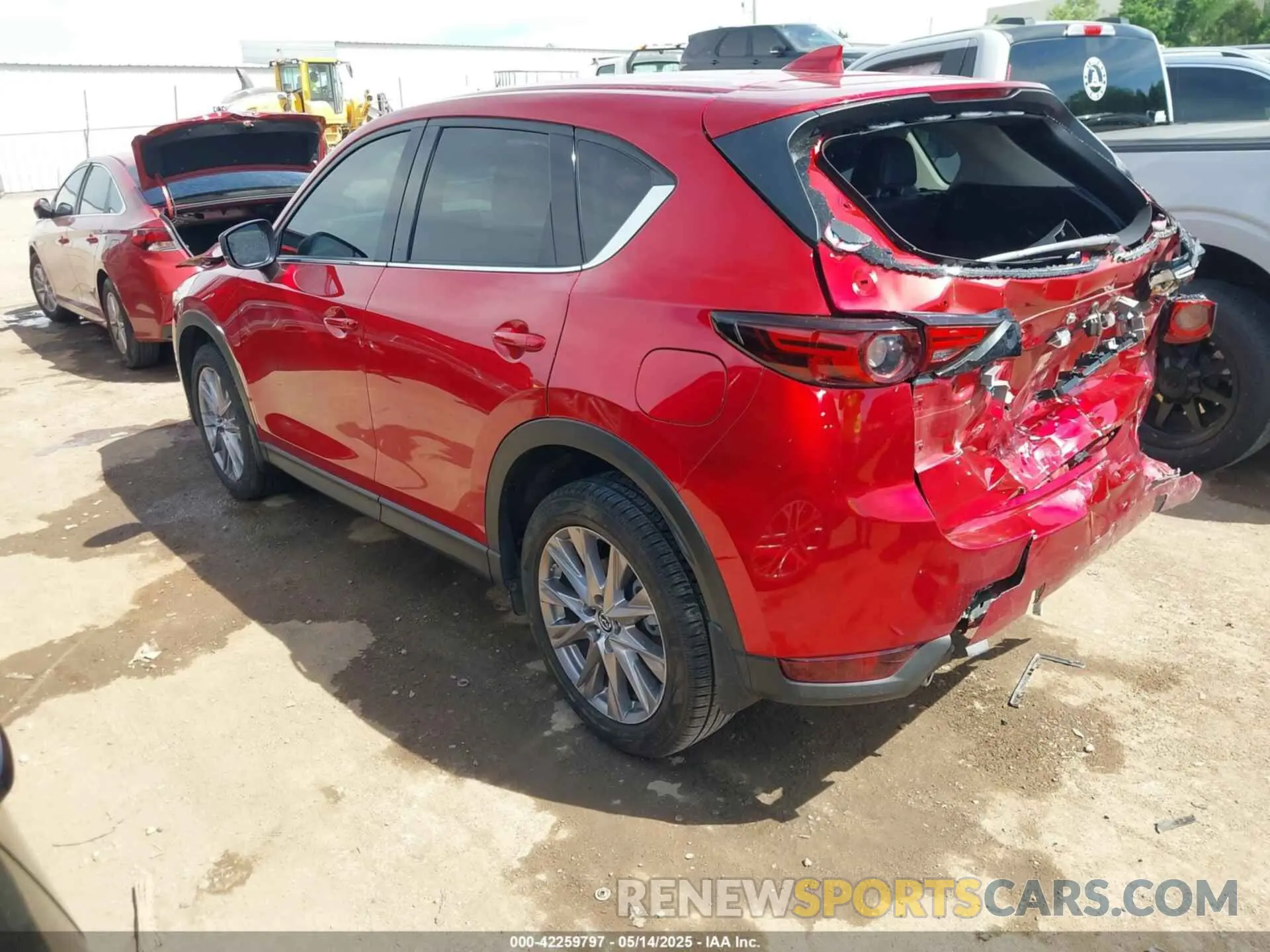 3 Photograph of a damaged car JM3KFADM6K1646190 MAZDA CX-5 2019