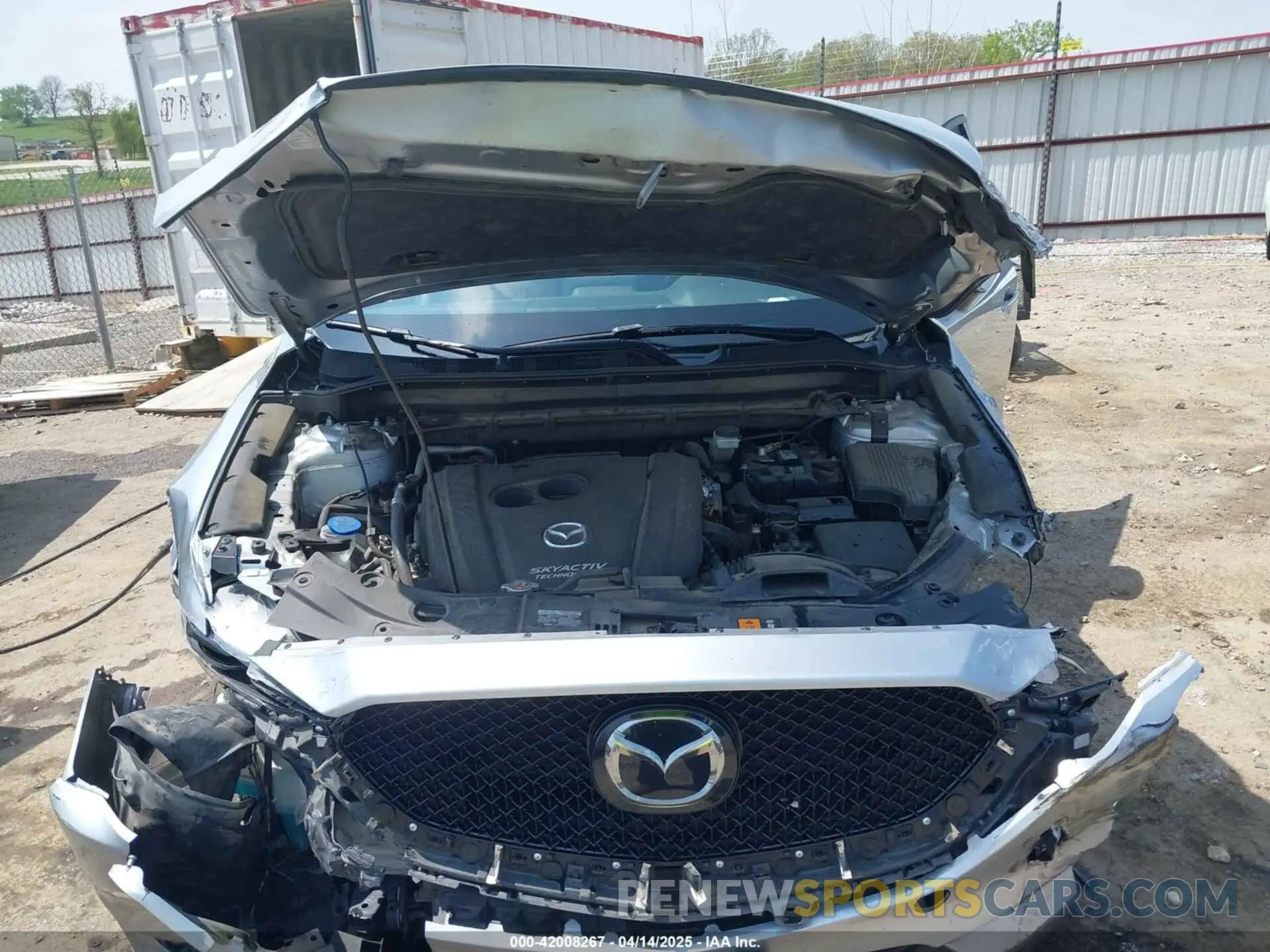 10 Фотография поврежденного автомобиля JM3KFADM7K0611471 MAZDA CX-5 2019