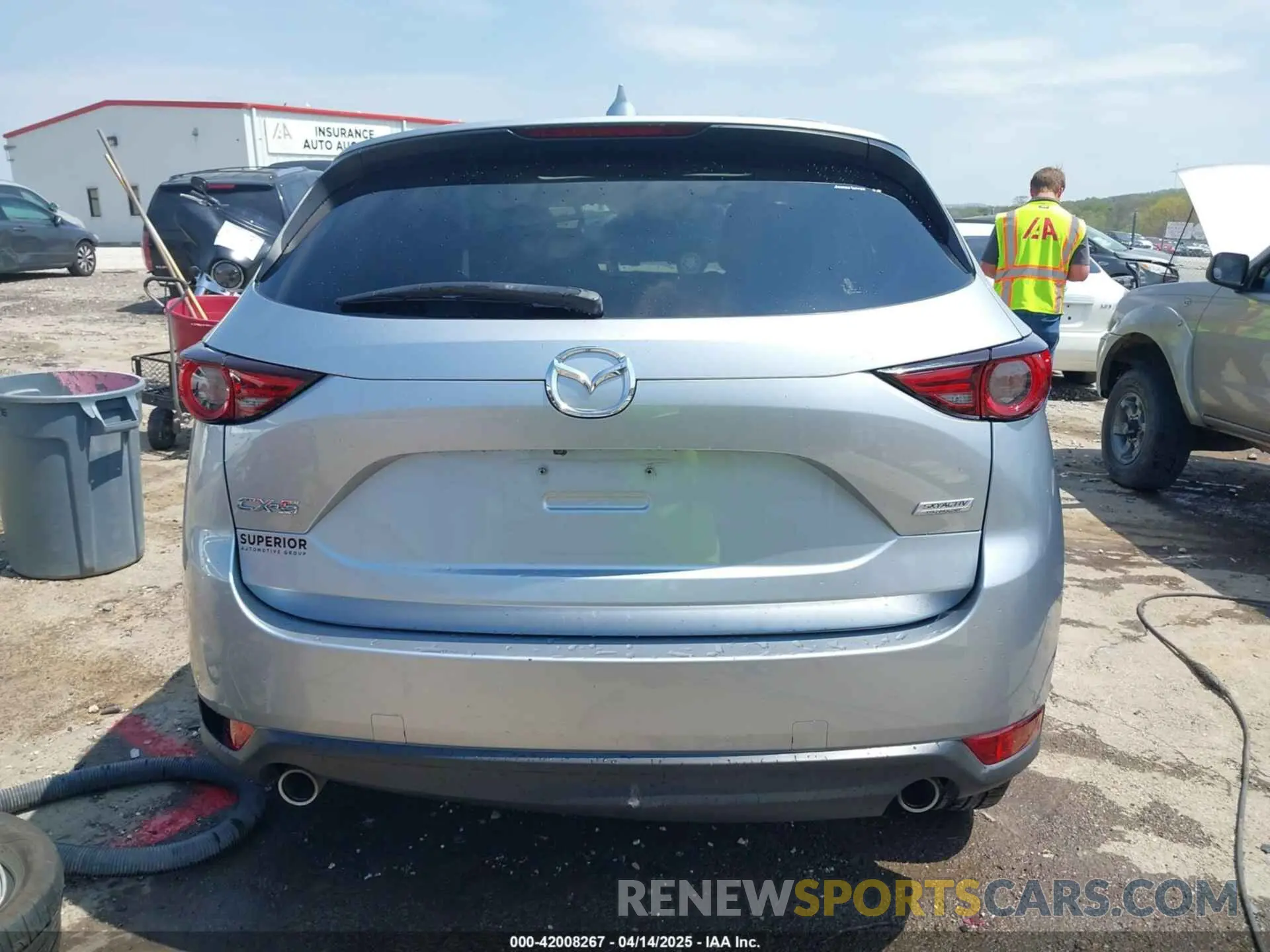 17 Фотография поврежденного автомобиля JM3KFADM7K0611471 MAZDA CX-5 2019