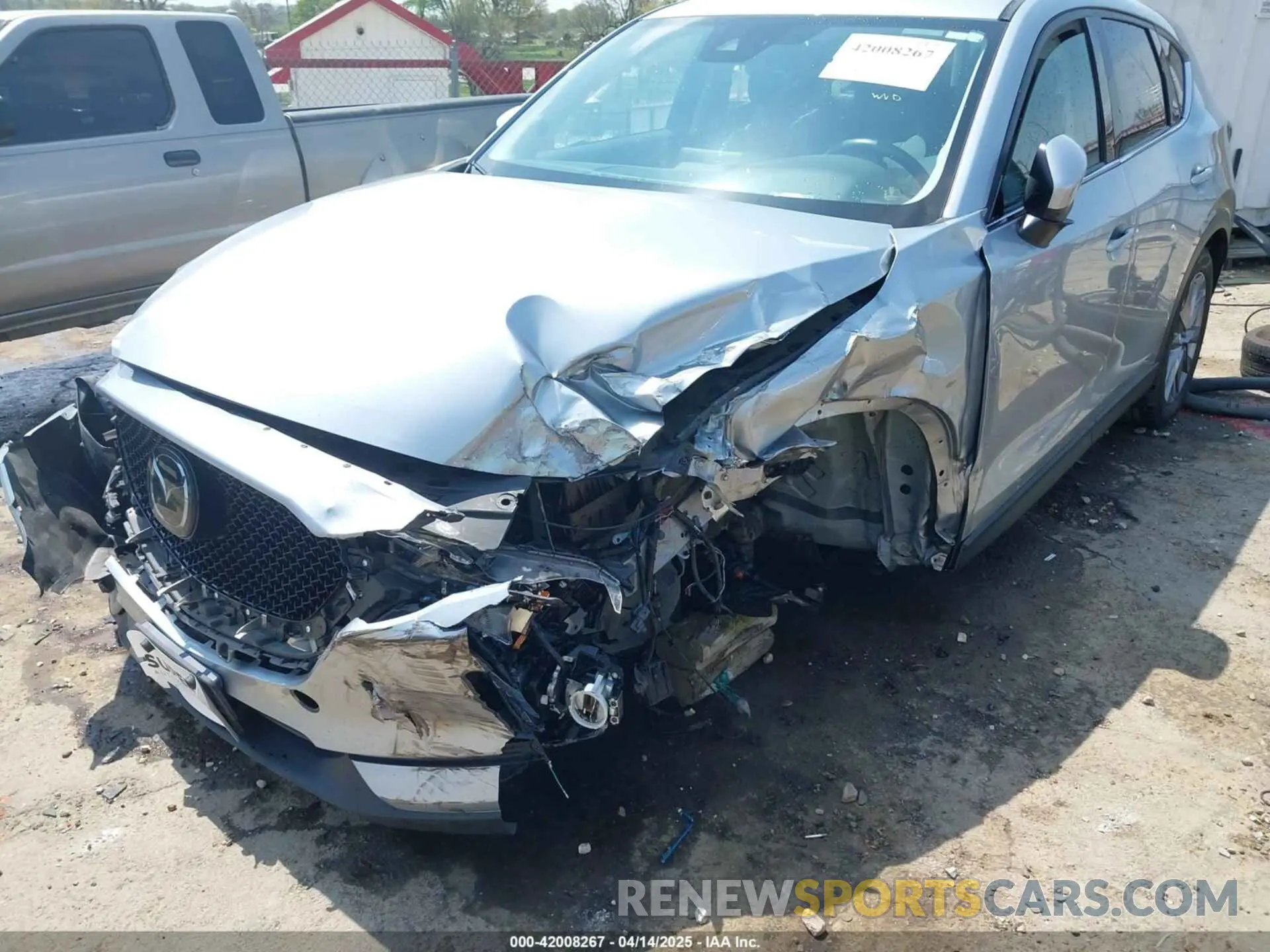 6 Фотография поврежденного автомобиля JM3KFADM7K0611471 MAZDA CX-5 2019