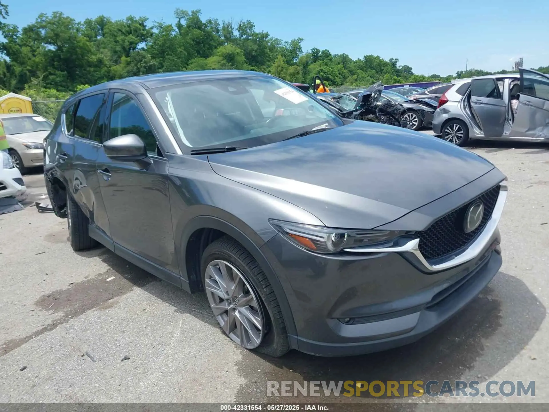 1 Photograph of a damaged car JM3KFADM7K1507864 MAZDA CX-5 2019