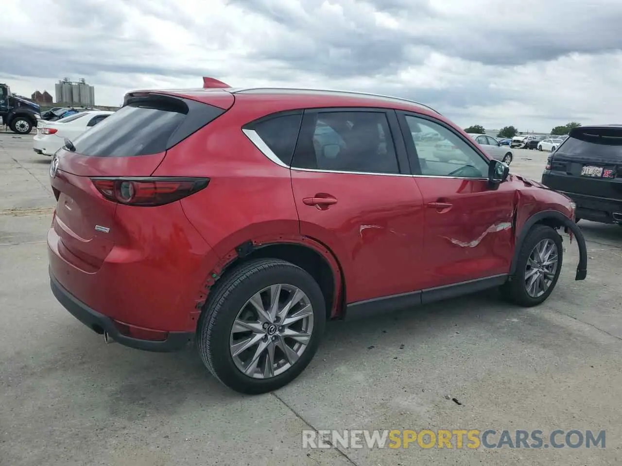 3 Фотография поврежденного автомобиля JM3KFADM7K1658722 MAZDA CX-5 2019