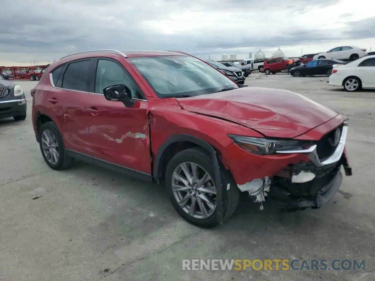 4 Фотография поврежденного автомобиля JM3KFADM7K1658722 MAZDA CX-5 2019