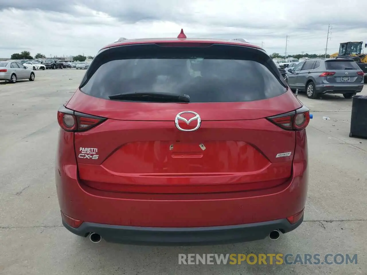 6 Фотография поврежденного автомобиля JM3KFADM7K1658722 MAZDA CX-5 2019