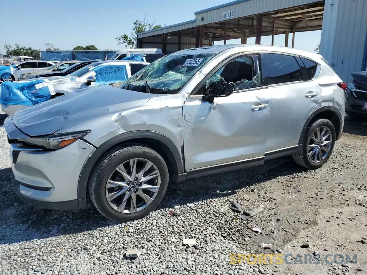 1 Photograph of a damaged car JM3KFADM9K0606479 MAZDA CX-5 2019