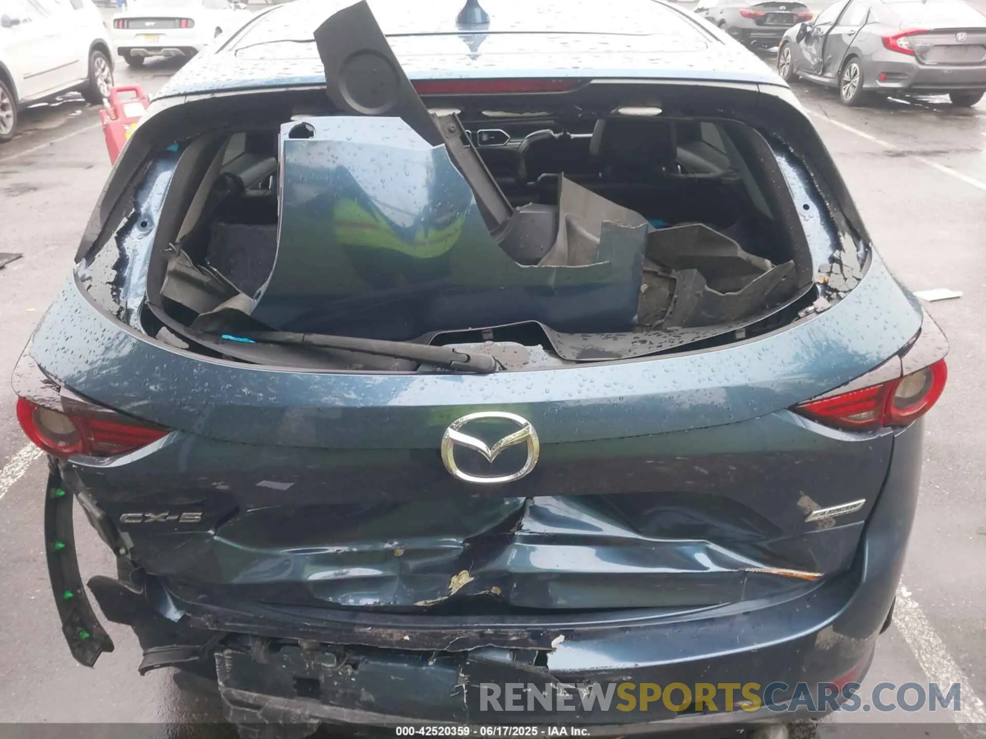 16 Photograph of a damaged car JM3KFADM9K1551347 MAZDA CX-5 2019