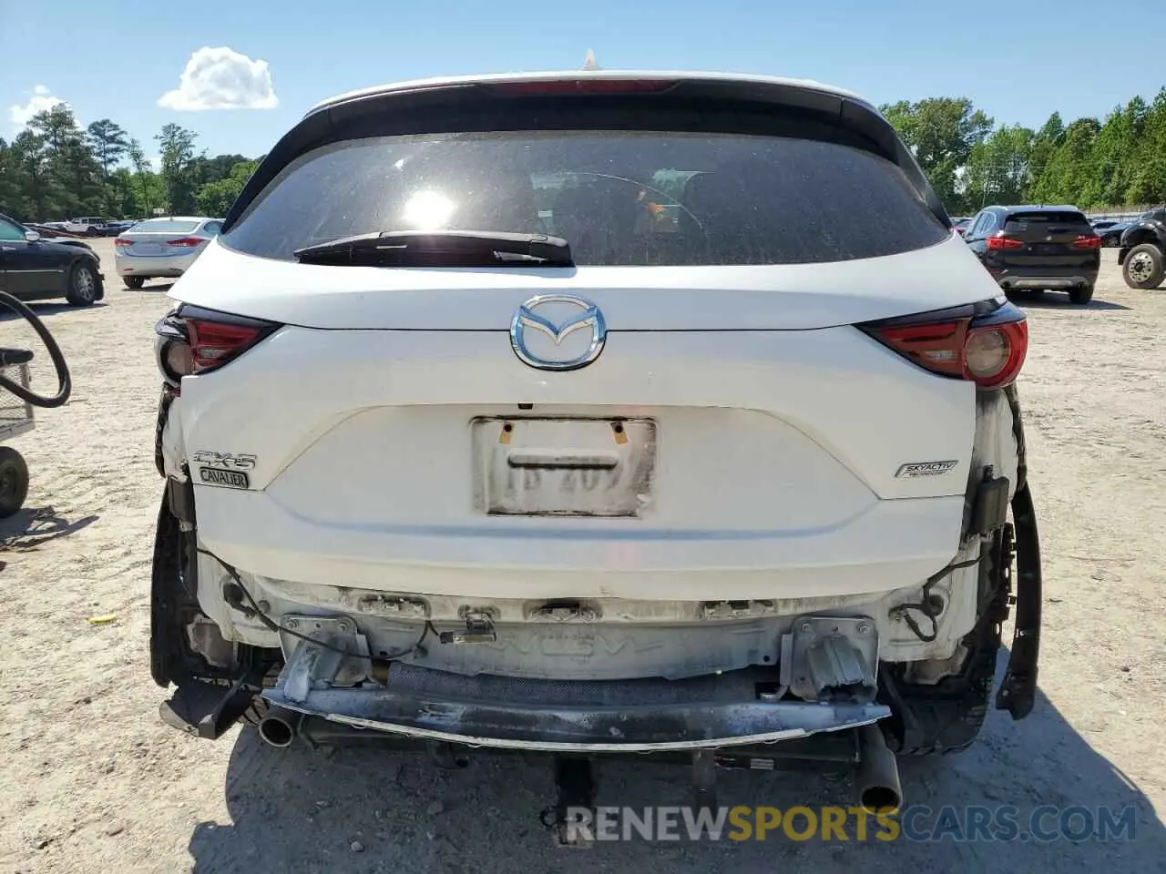6 Photograph of a damaged car JM3KFADMXK0677318 MAZDA CX-5 2019