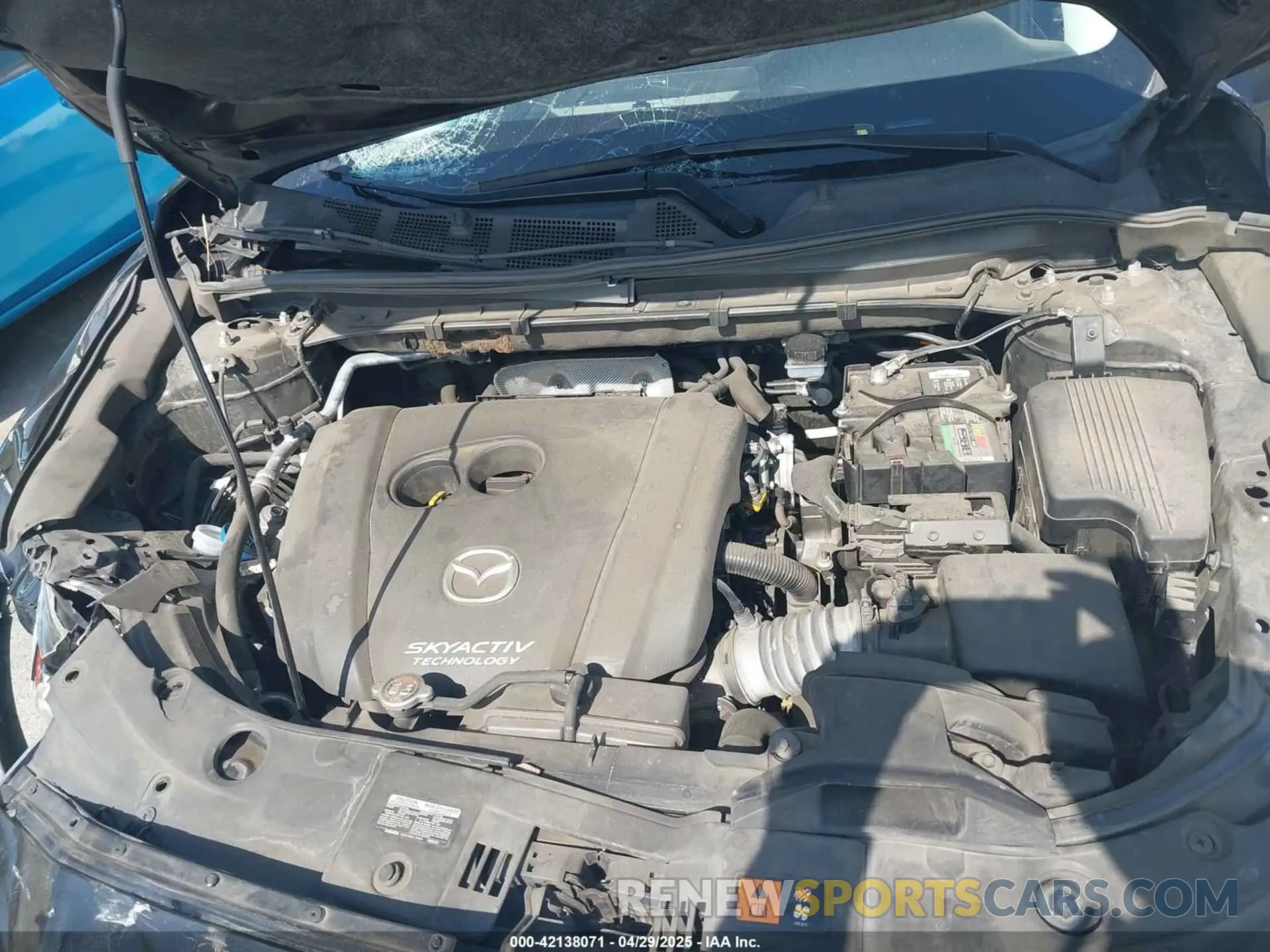 10 Фотография поврежденного автомобиля JM3KFADMXK1547727 MAZDA CX-5 2019