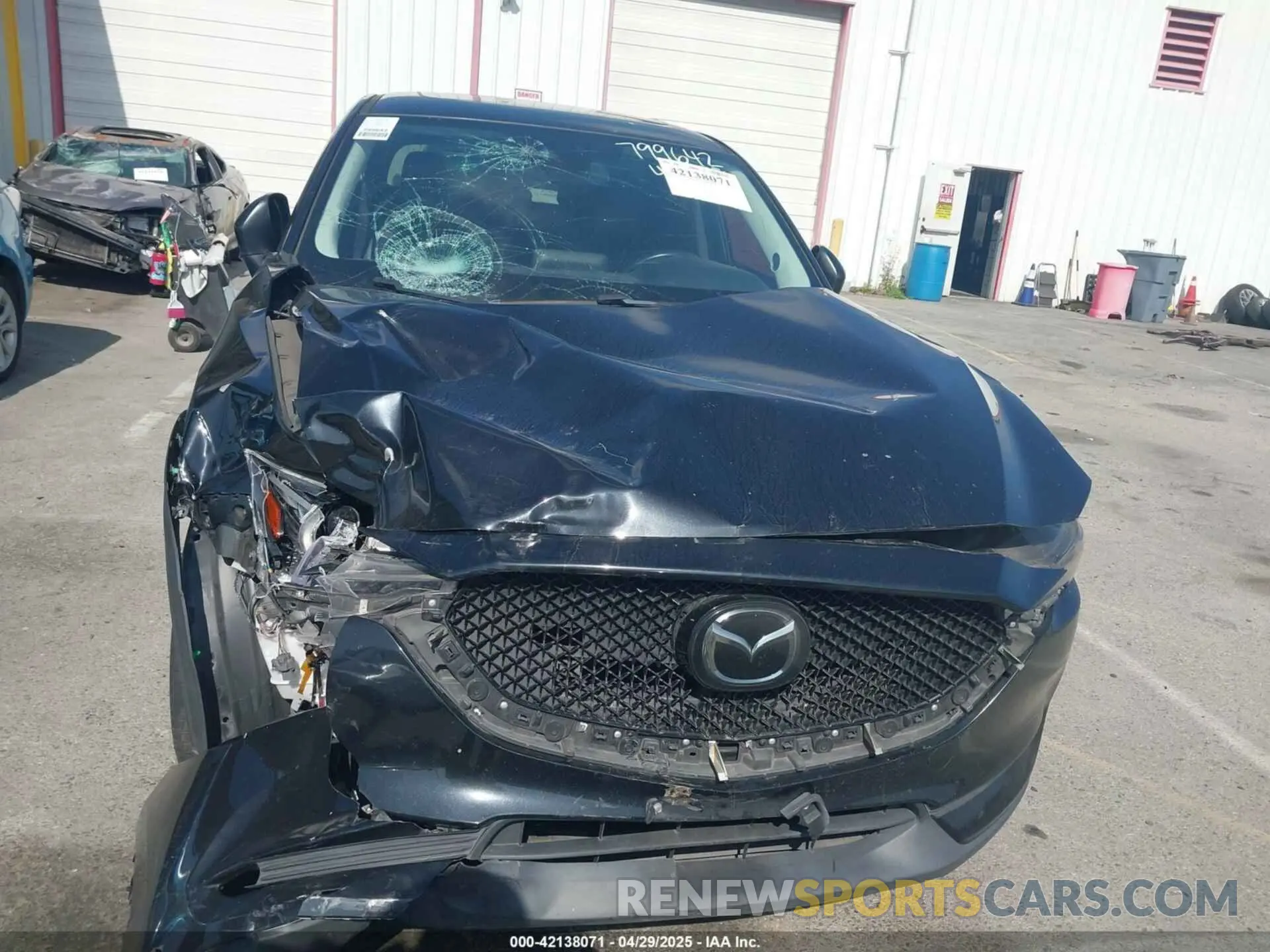 11 Фотография поврежденного автомобиля JM3KFADMXK1547727 MAZDA CX-5 2019