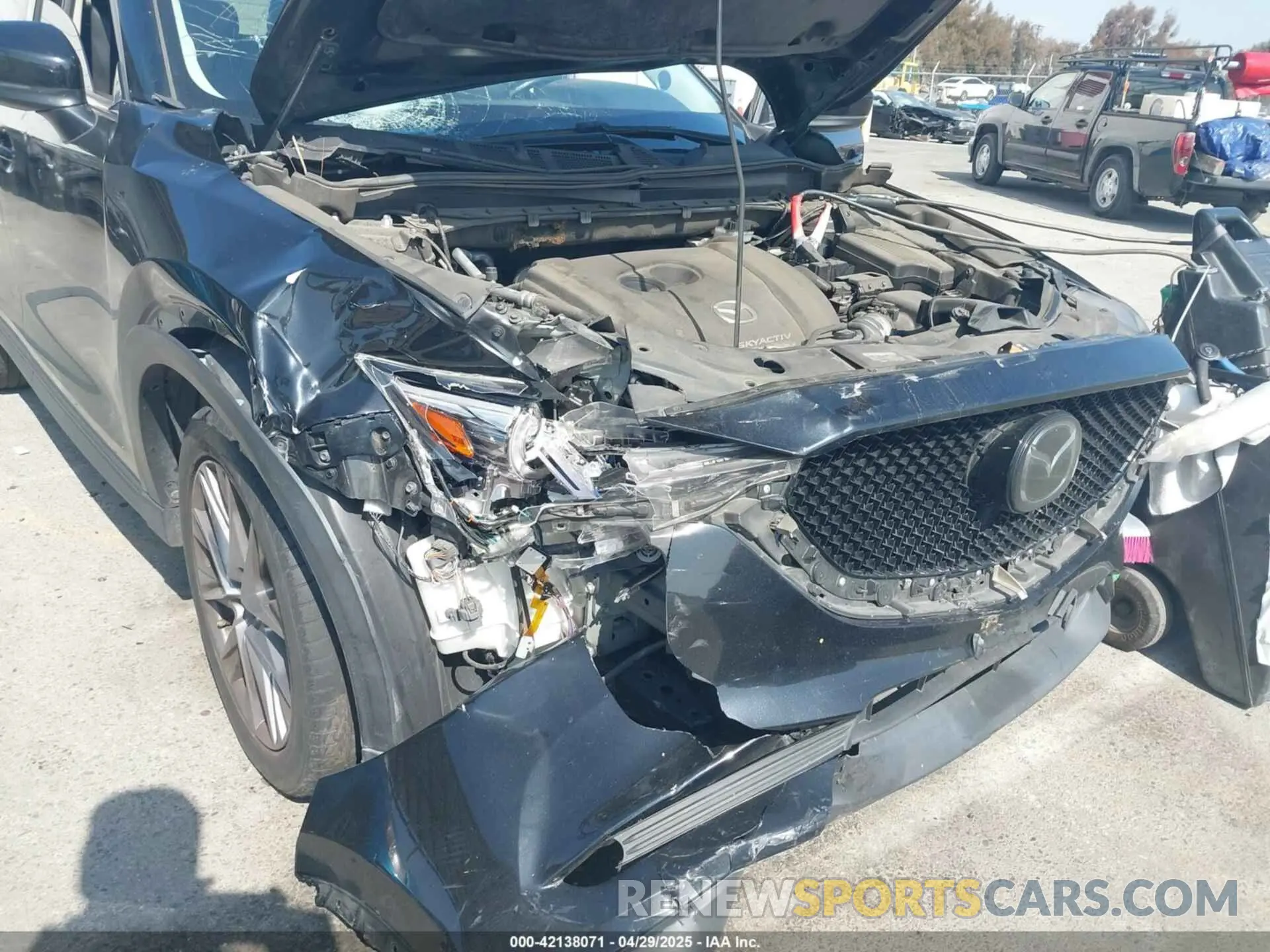 6 Фотография поврежденного автомобиля JM3KFADMXK1547727 MAZDA CX-5 2019