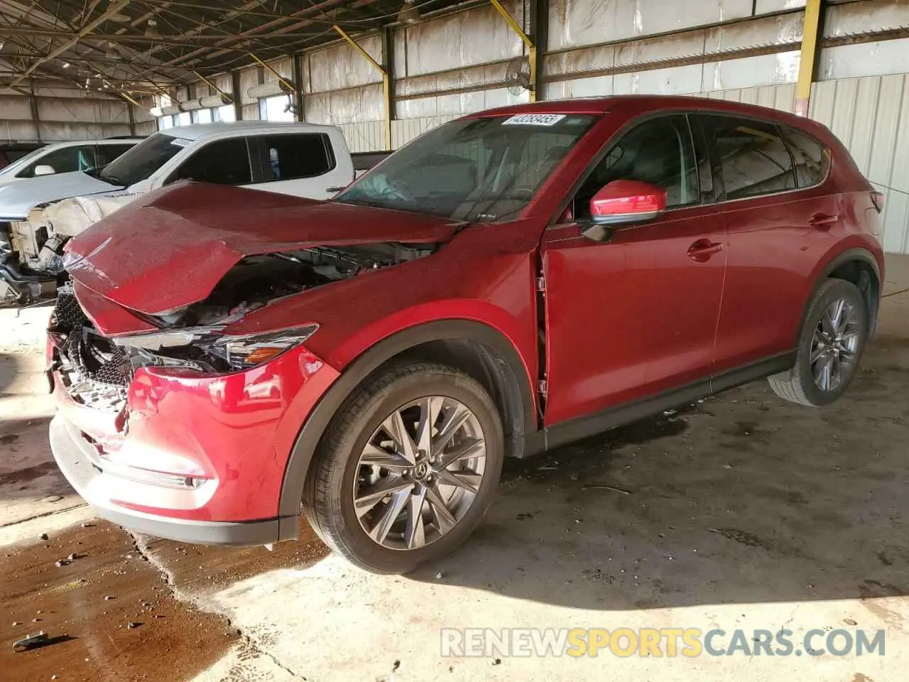 1 Photograph of a damaged car JM3KFADMXK1558145 MAZDA CX-5 2019