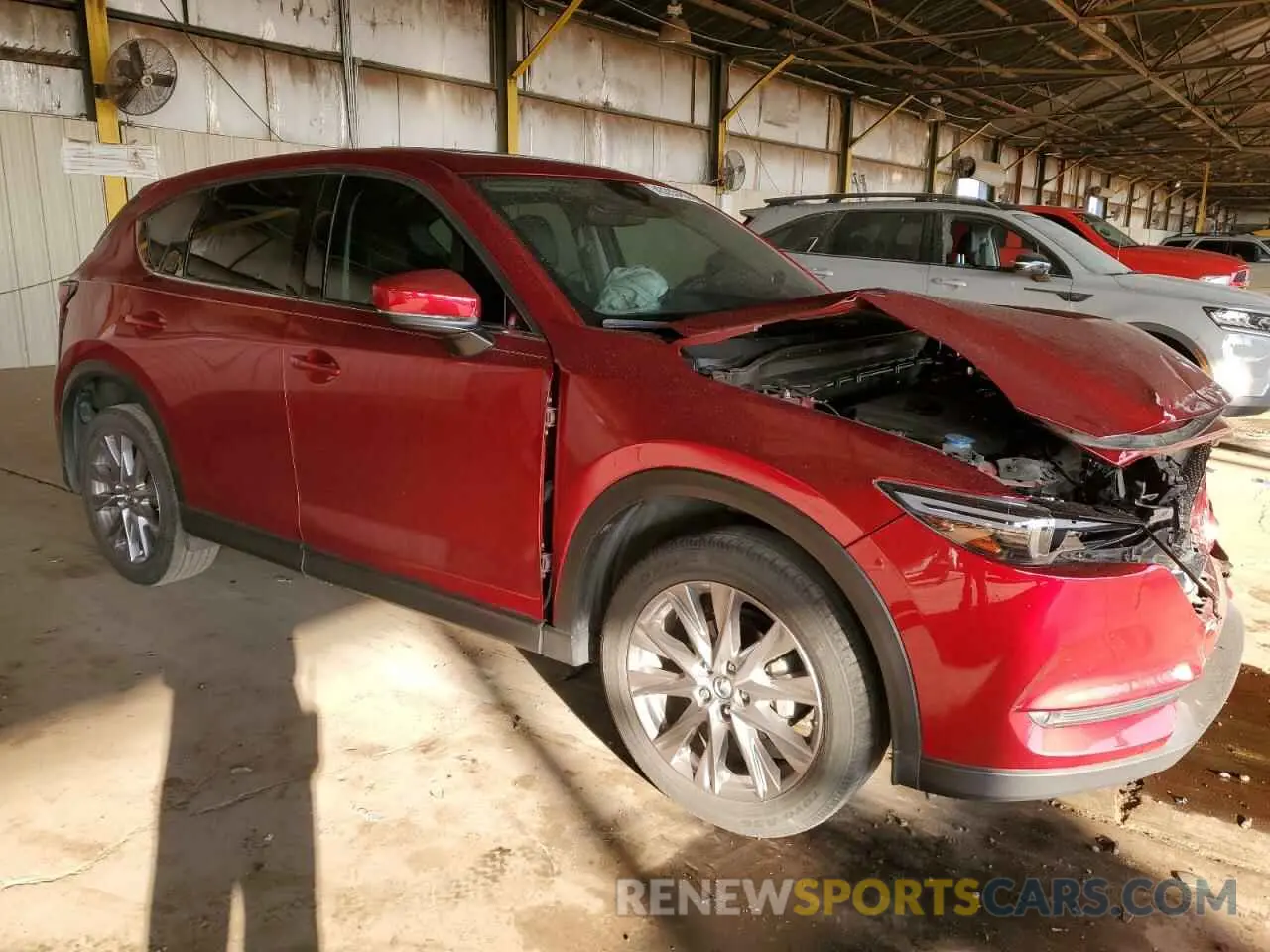 4 Photograph of a damaged car JM3KFADMXK1558145 MAZDA CX-5 2019