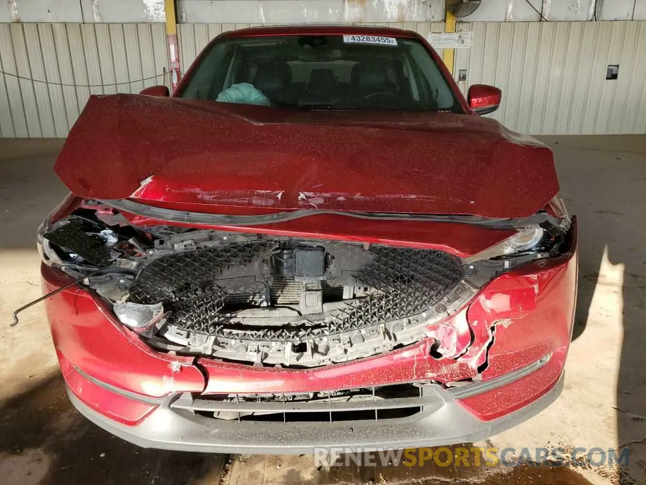 5 Photograph of a damaged car JM3KFADMXK1558145 MAZDA CX-5 2019