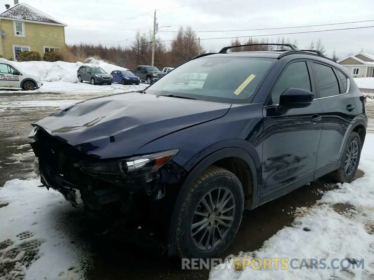 1 Фотография поврежденного автомобиля JM3KFBBL5K0659938 MAZDA CX-5 2019