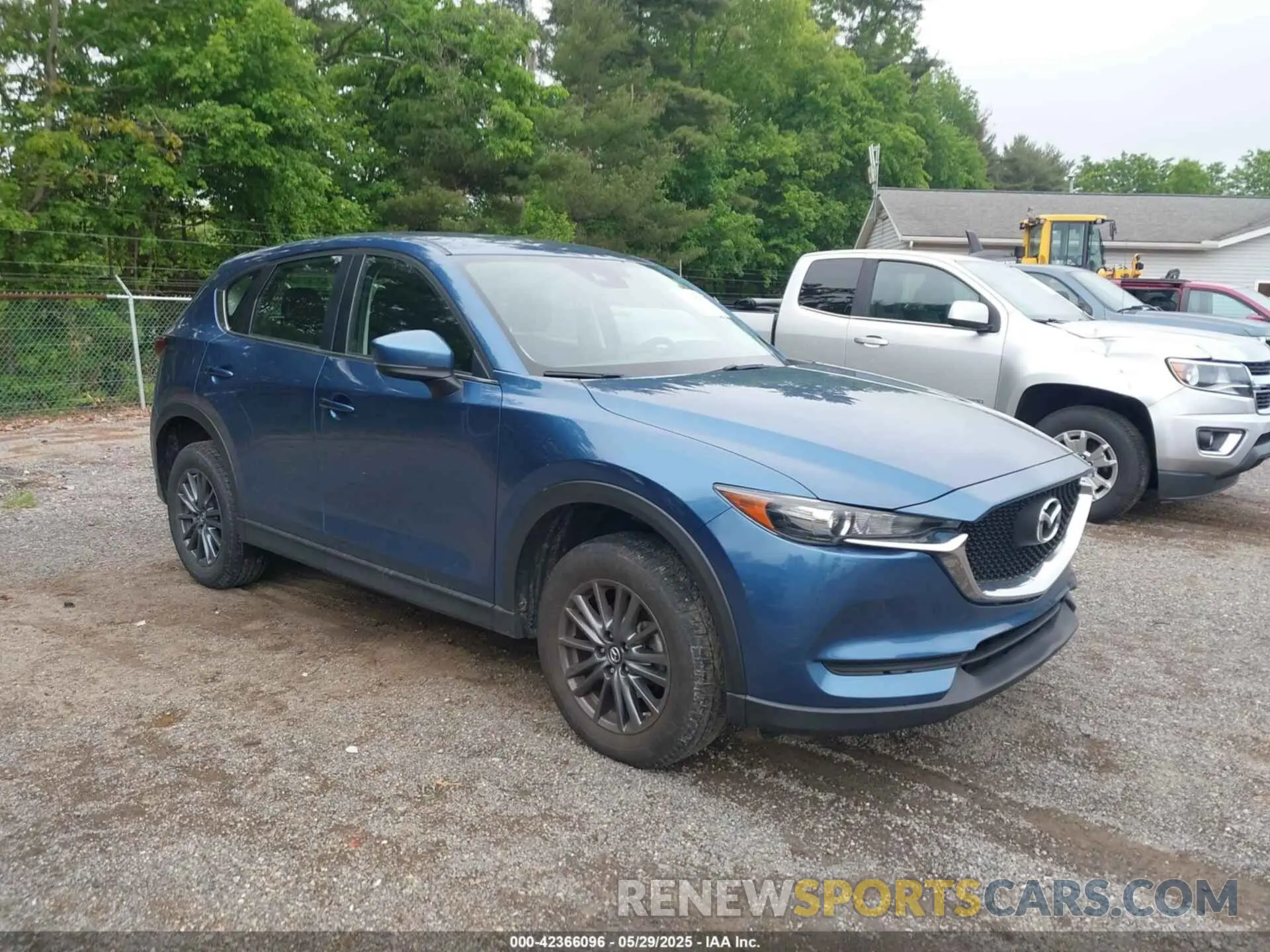 1 Photograph of a damaged car JM3KFBBM0K0603687 MAZDA CX-5 2019