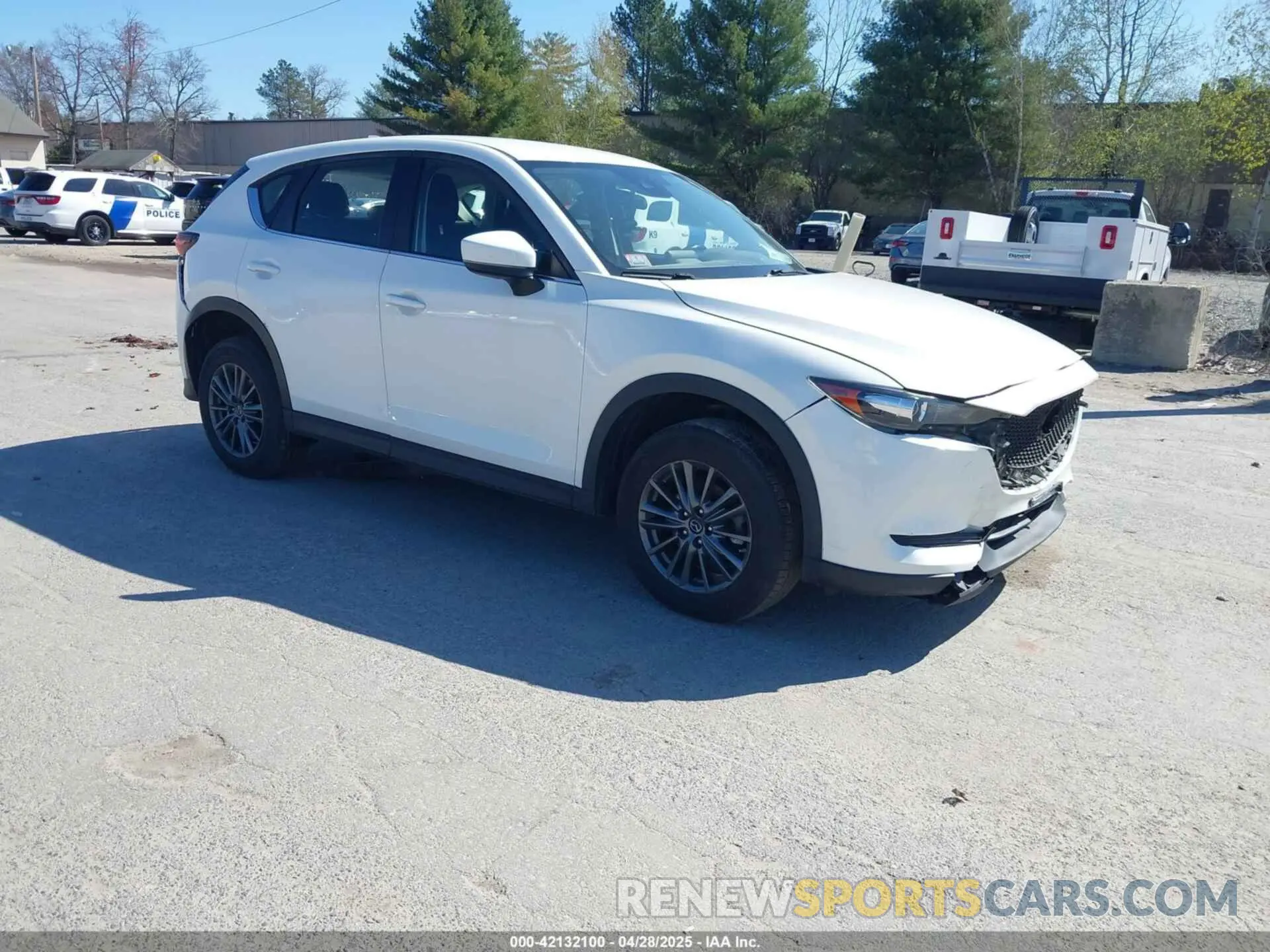 1 Photograph of a damaged car JM3KFBBM1K0626945 MAZDA CX-5 2019