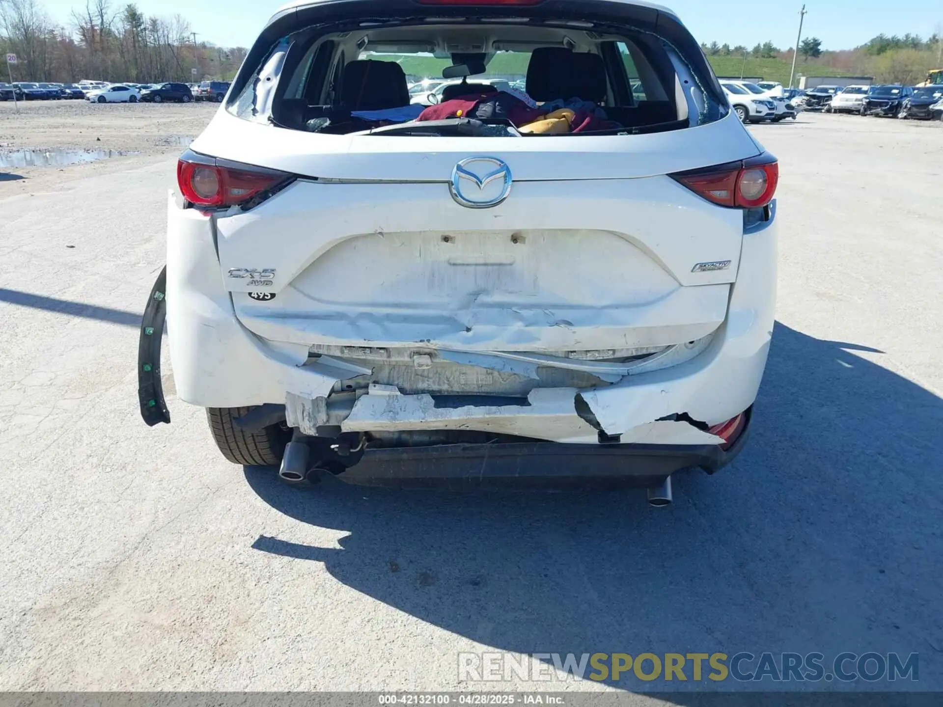6 Photograph of a damaged car JM3KFBBM1K0626945 MAZDA CX-5 2019