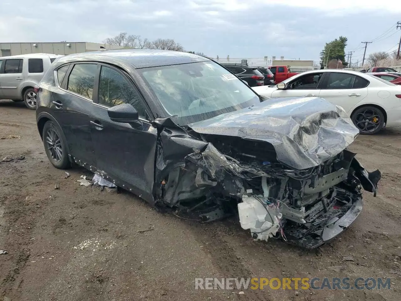 4 Photograph of a damaged car JM3KFBBM1K0690323 MAZDA CX-5 2019