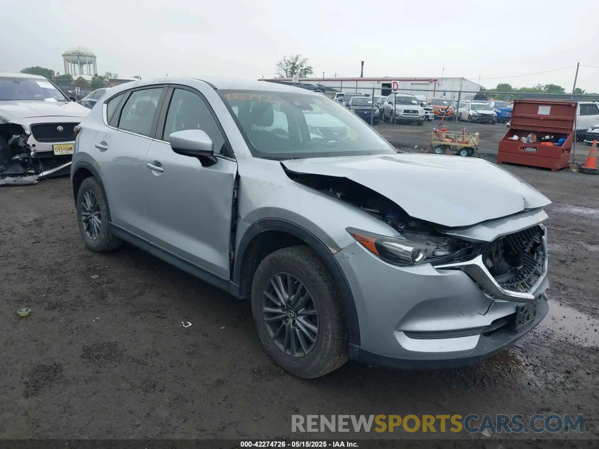 1 Photograph of a damaged car JM3KFBBM3K0602307 MAZDA CX-5 2019
