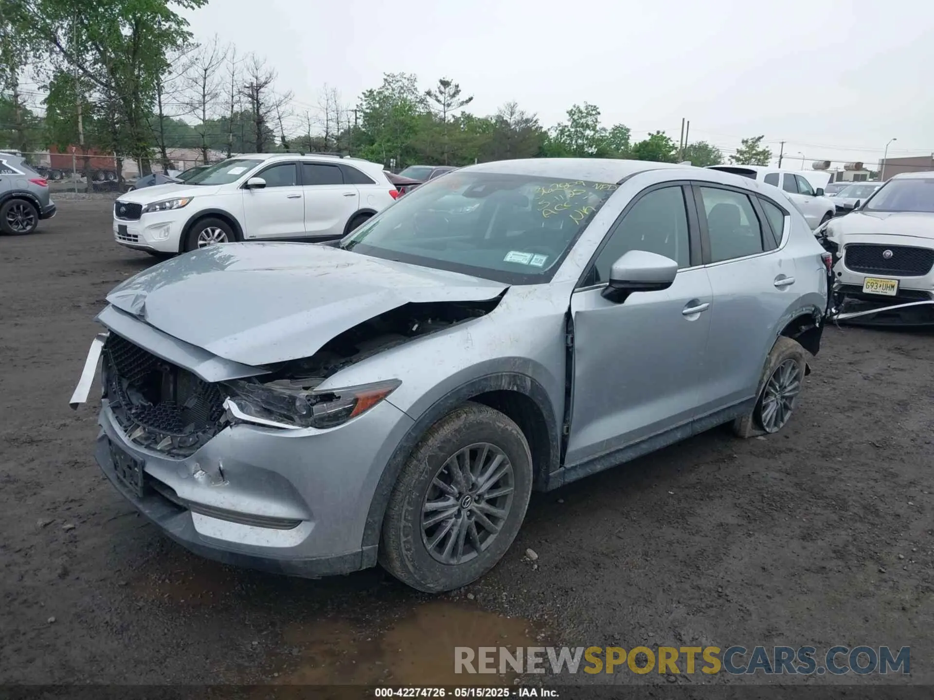 2 Photograph of a damaged car JM3KFBBM3K0602307 MAZDA CX-5 2019