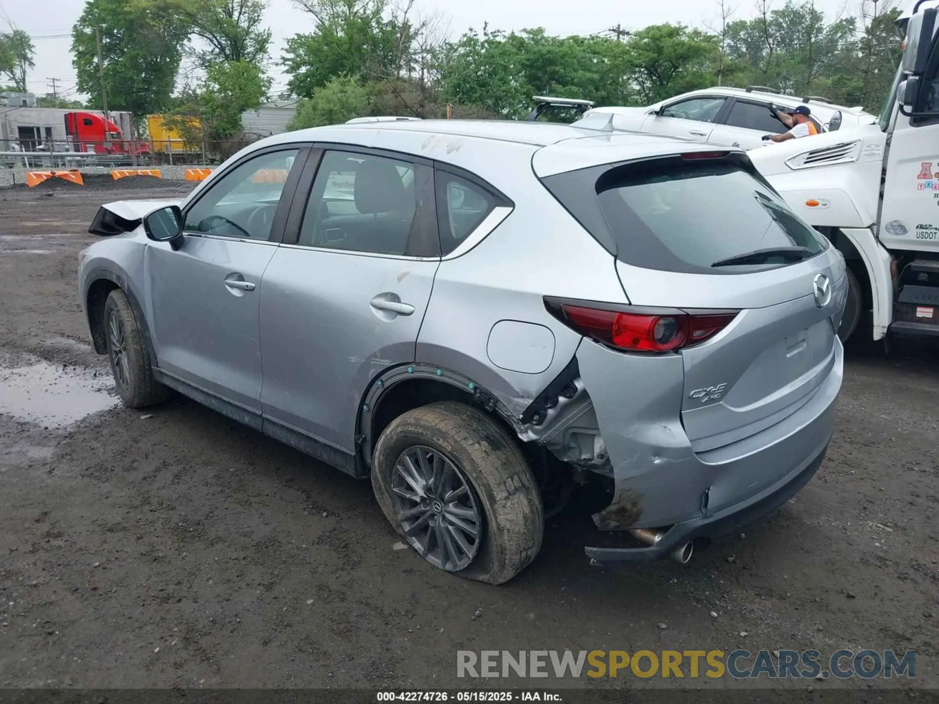 3 Photograph of a damaged car JM3KFBBM3K0602307 MAZDA CX-5 2019