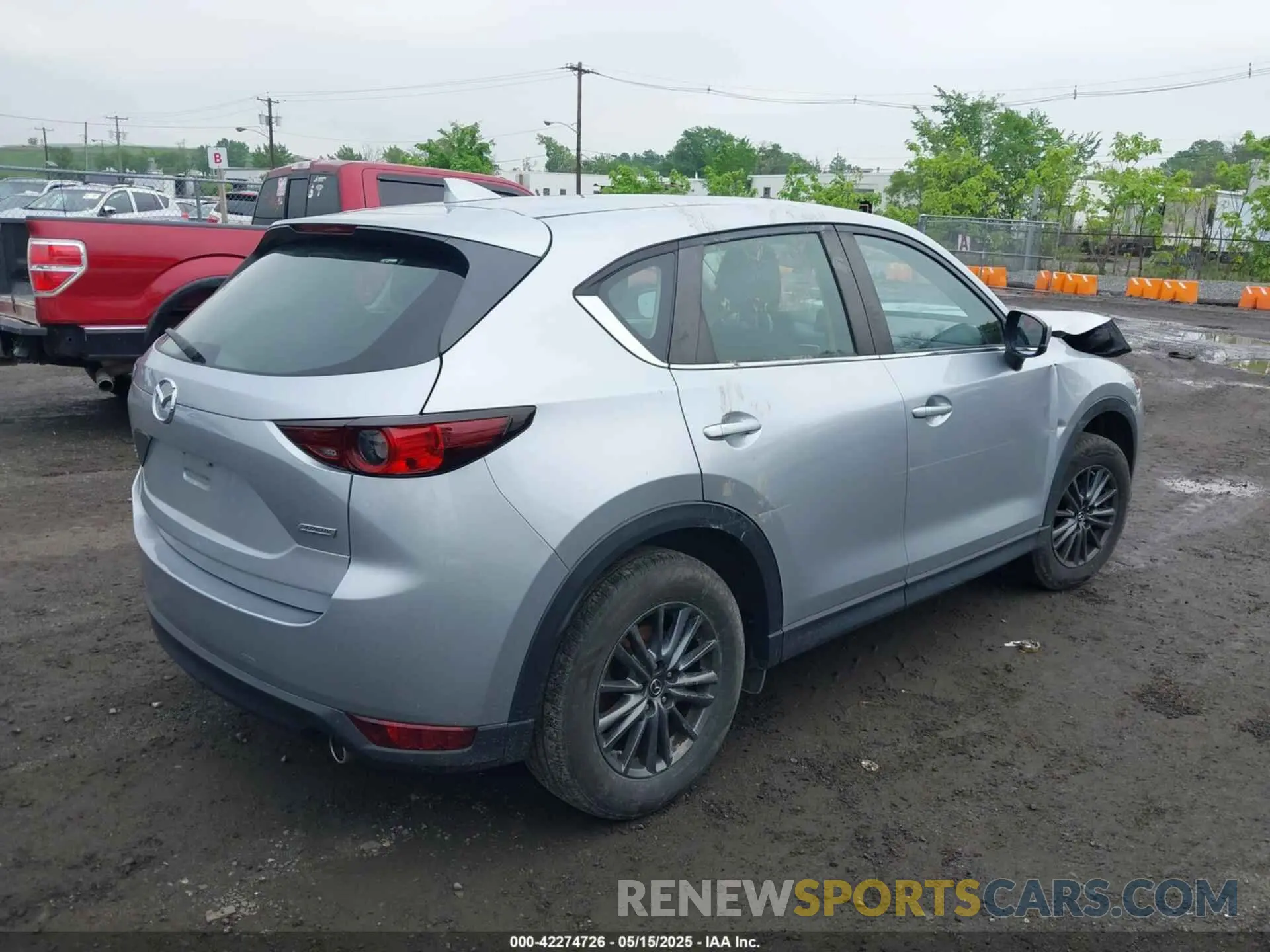 4 Photograph of a damaged car JM3KFBBM3K0602307 MAZDA CX-5 2019