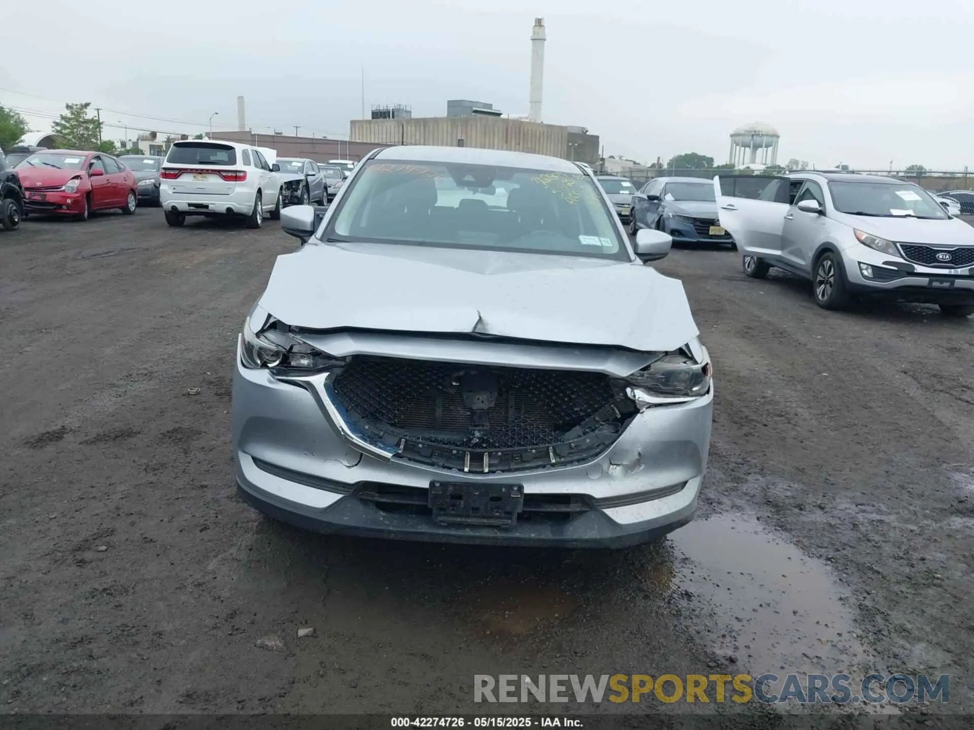 6 Photograph of a damaged car JM3KFBBM3K0602307 MAZDA CX-5 2019