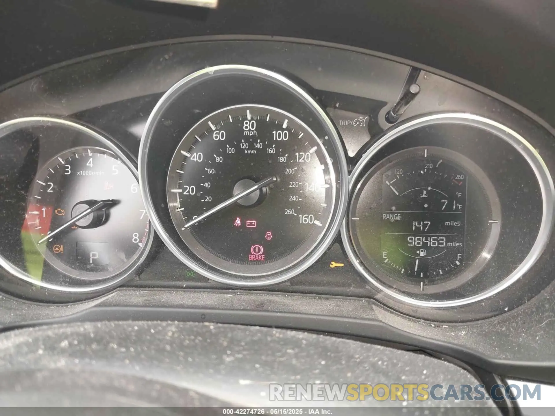 7 Photograph of a damaged car JM3KFBBM3K0602307 MAZDA CX-5 2019