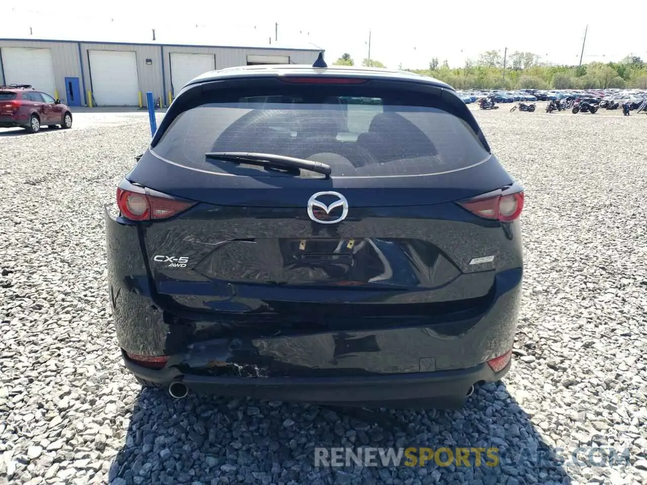 6 Photograph of a damaged car JM3KFBBM3K0658134 MAZDA CX-5 2019