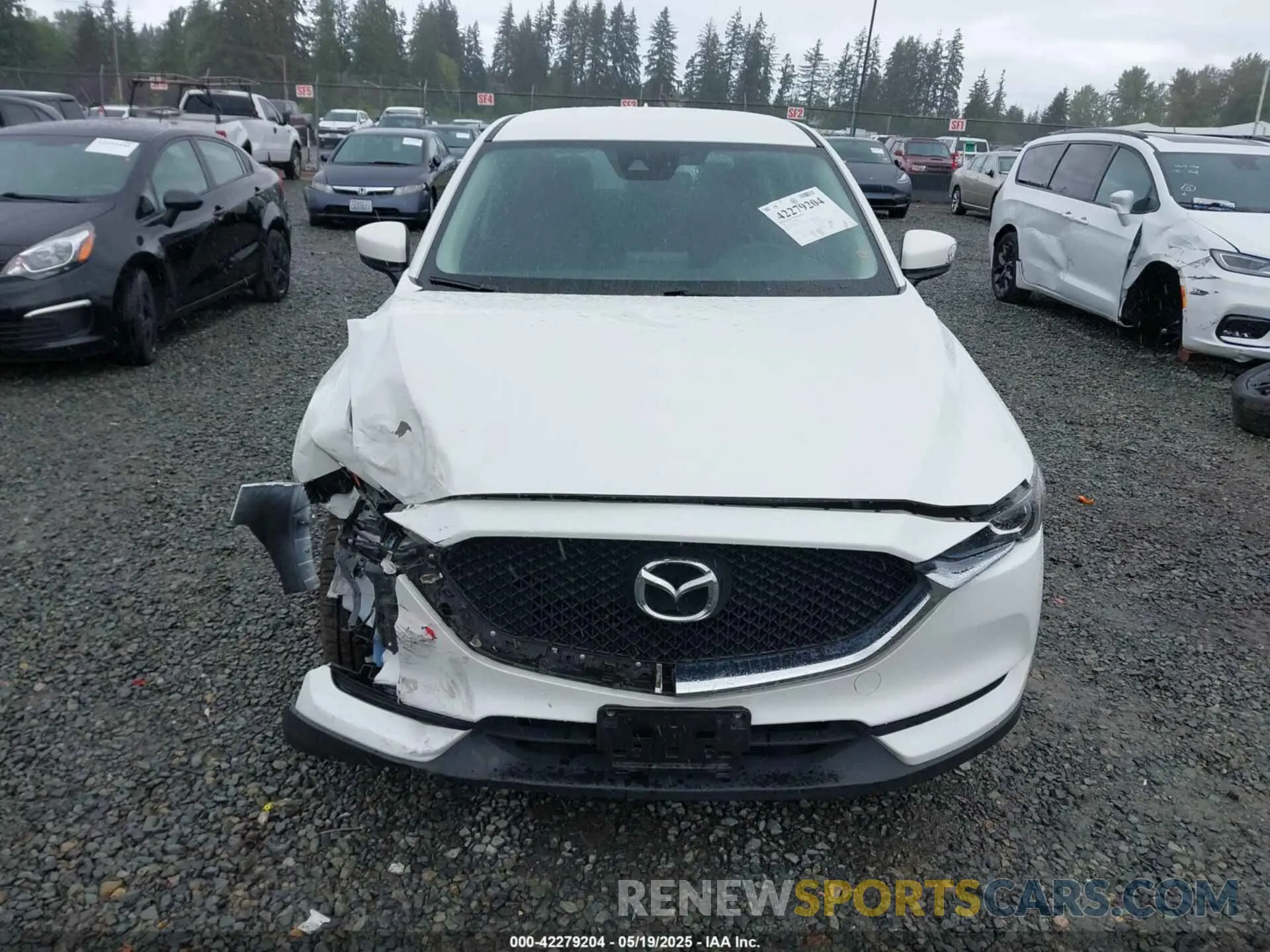 12 Фотография поврежденного автомобиля JM3KFBBM4K0674469 MAZDA CX-5 2019