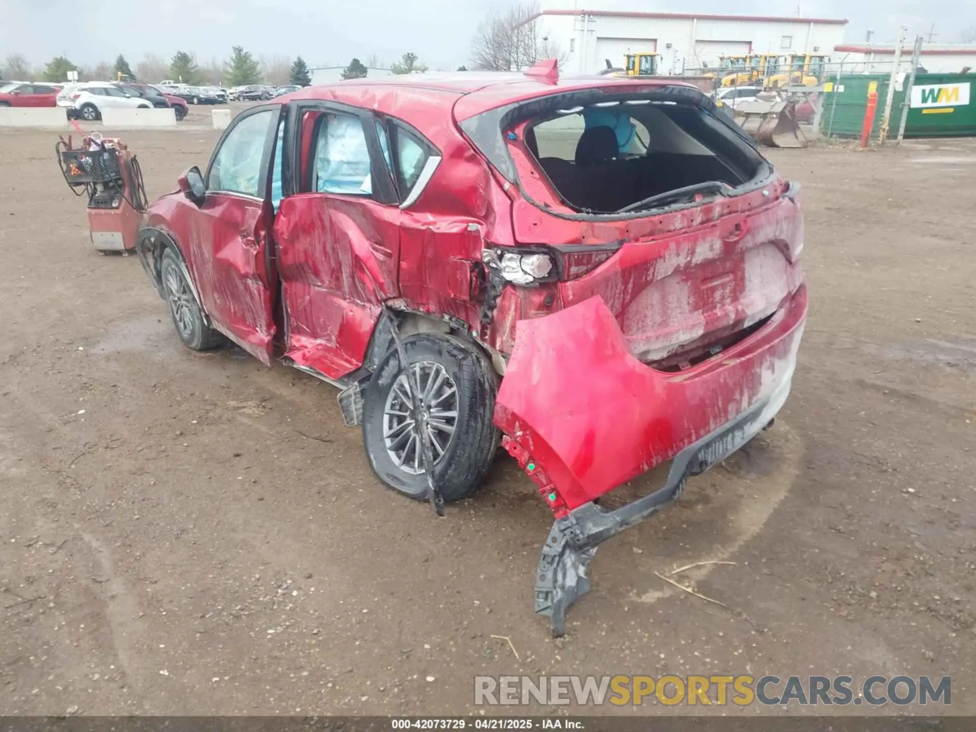 3 Photograph of a damaged car JM3KFBBM4K0698044 MAZDA CX-5 2019