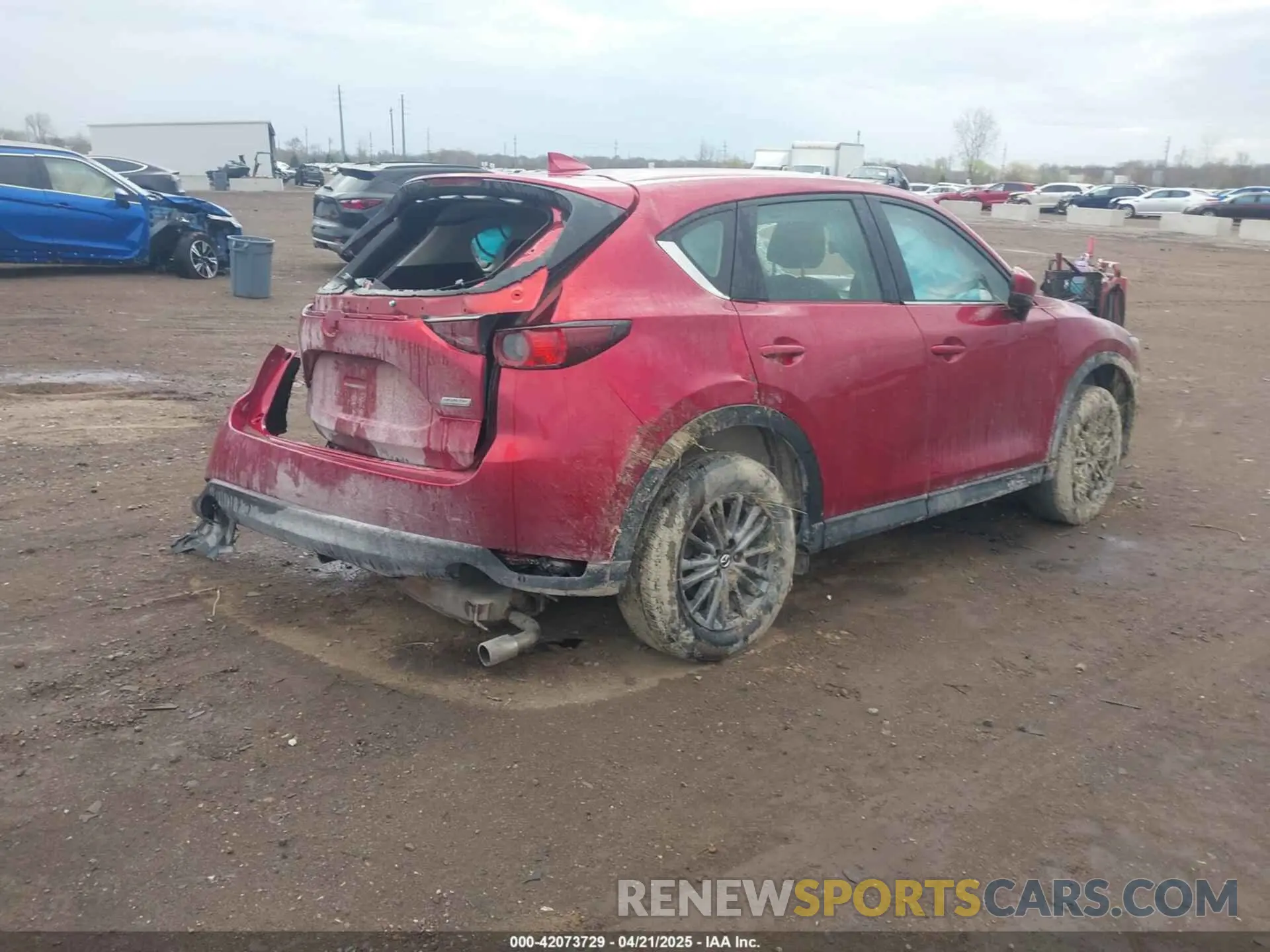 4 Photograph of a damaged car JM3KFBBM4K0698044 MAZDA CX-5 2019