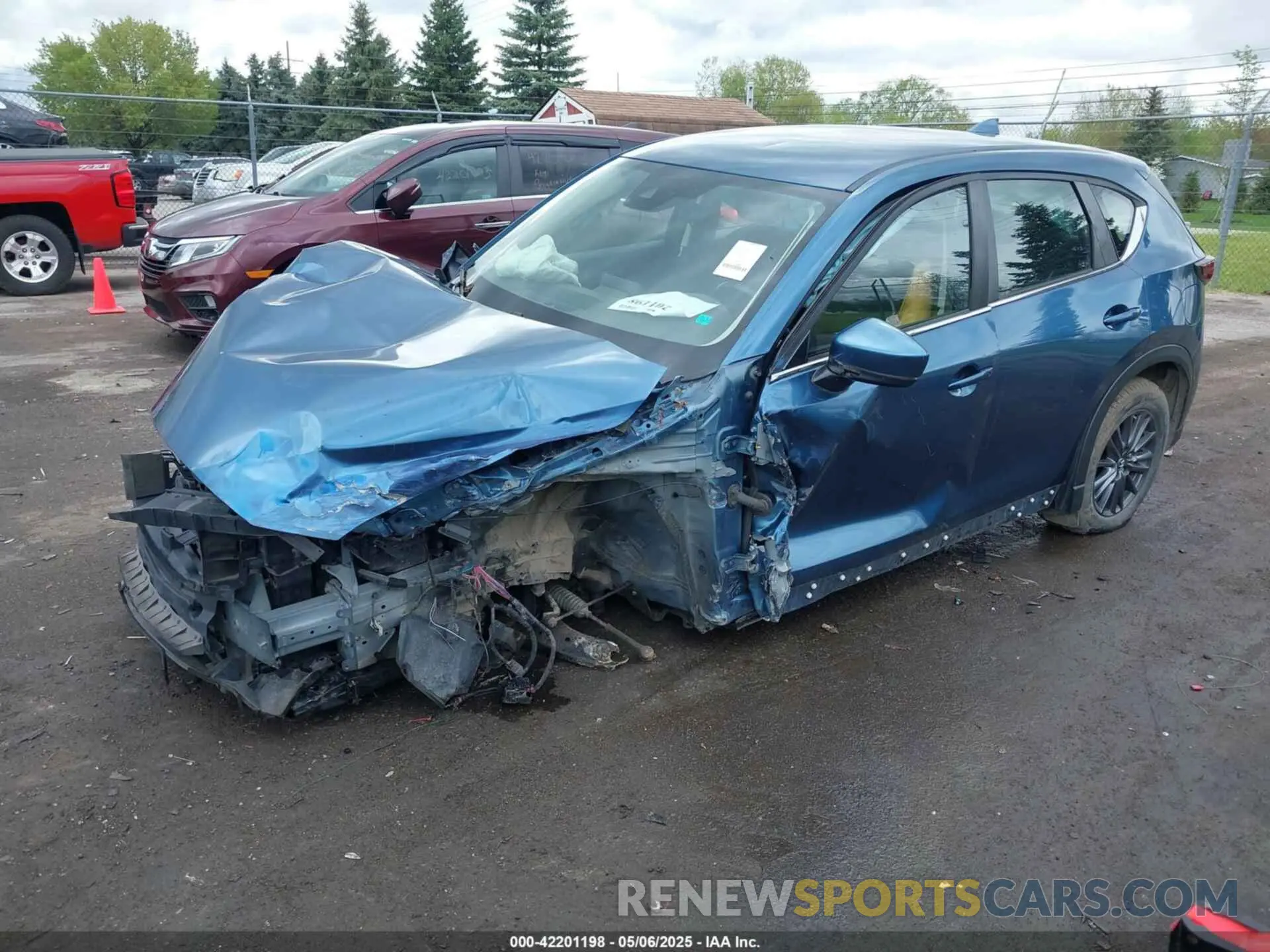 2 Photograph of a damaged car JM3KFBBM4K1614637 MAZDA CX-5 2019