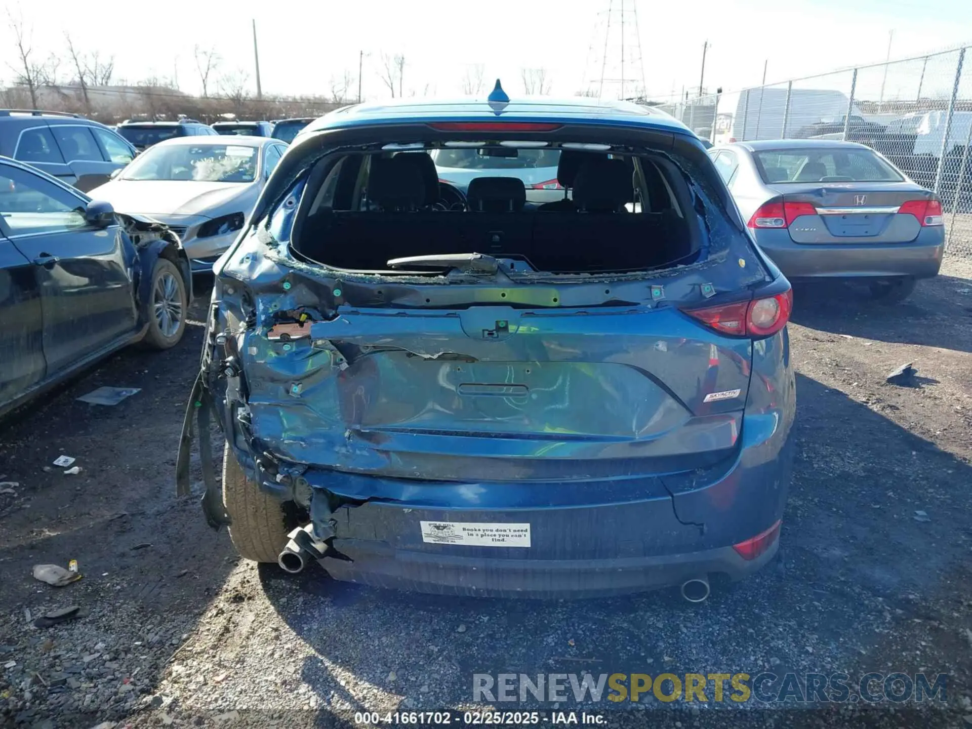 16 Photograph of a damaged car JM3KFBBM5K1612332 MAZDA CX-5 2019