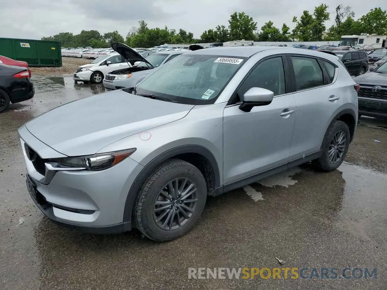 1 Фотография поврежденного автомобиля JM3KFBBM8K0687676 MAZDA CX-5 2019