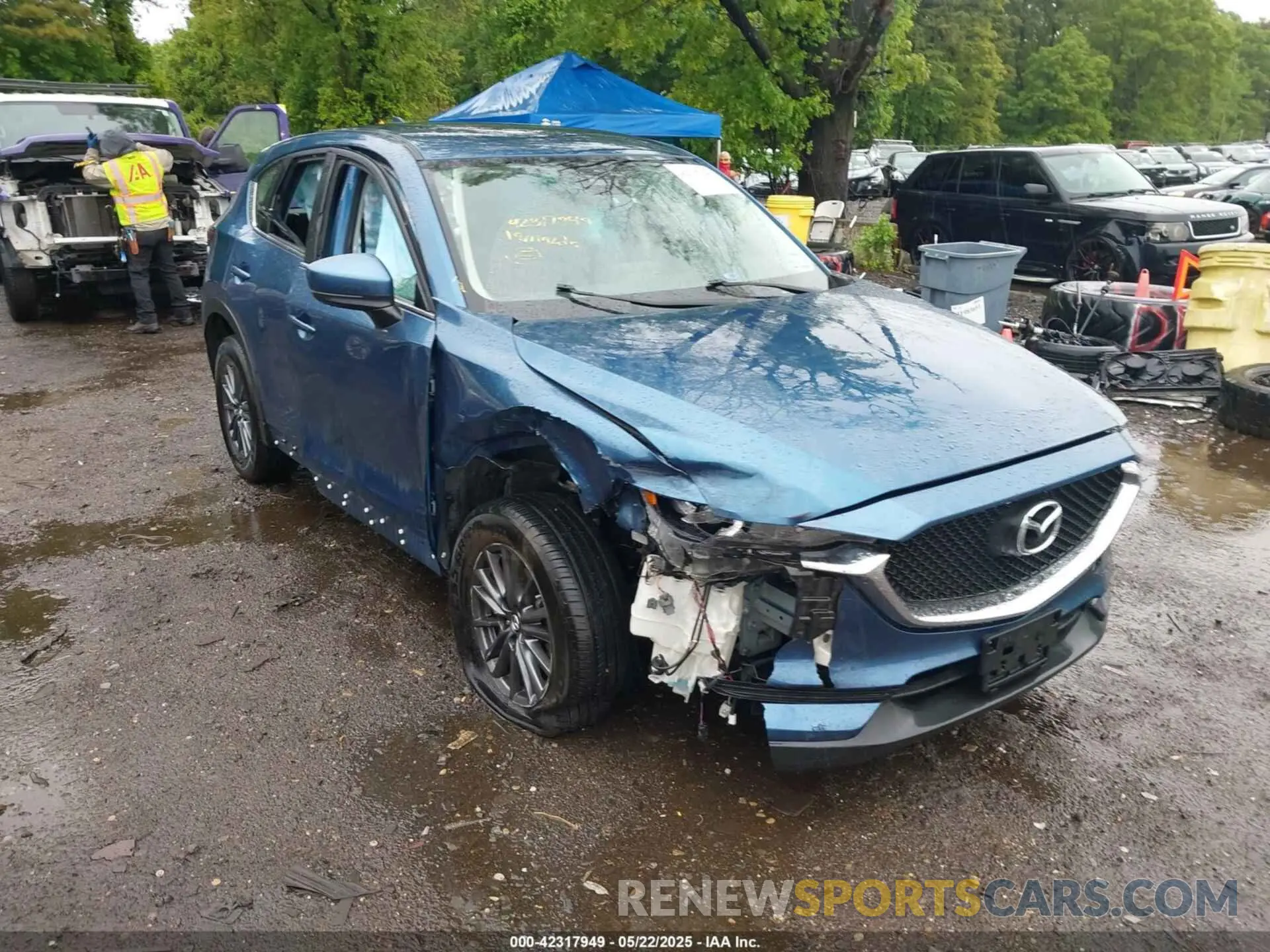 1 Фотография поврежденного автомобиля JM3KFBBM8K0698600 MAZDA CX-5 2019