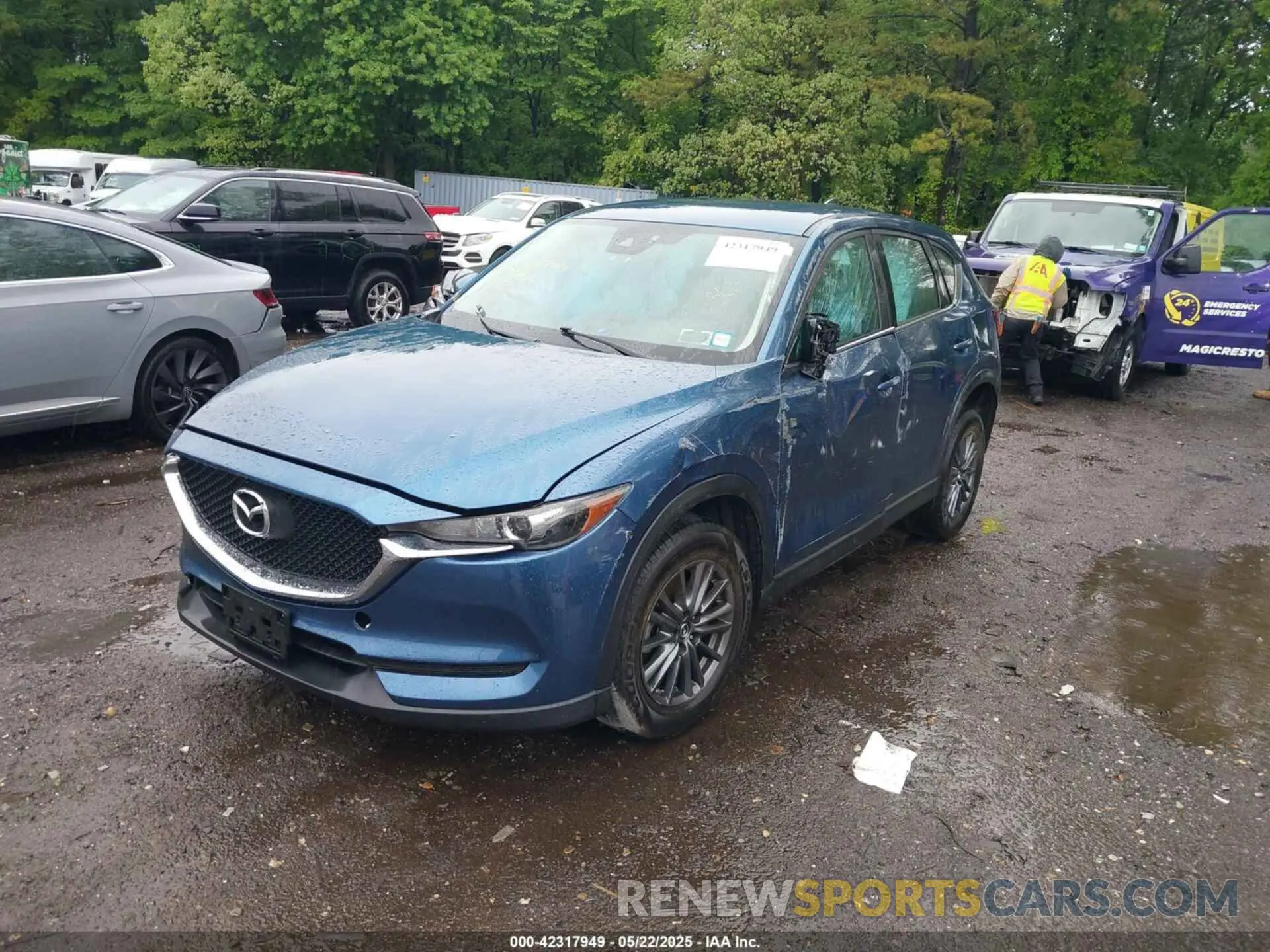 2 Фотография поврежденного автомобиля JM3KFBBM8K0698600 MAZDA CX-5 2019