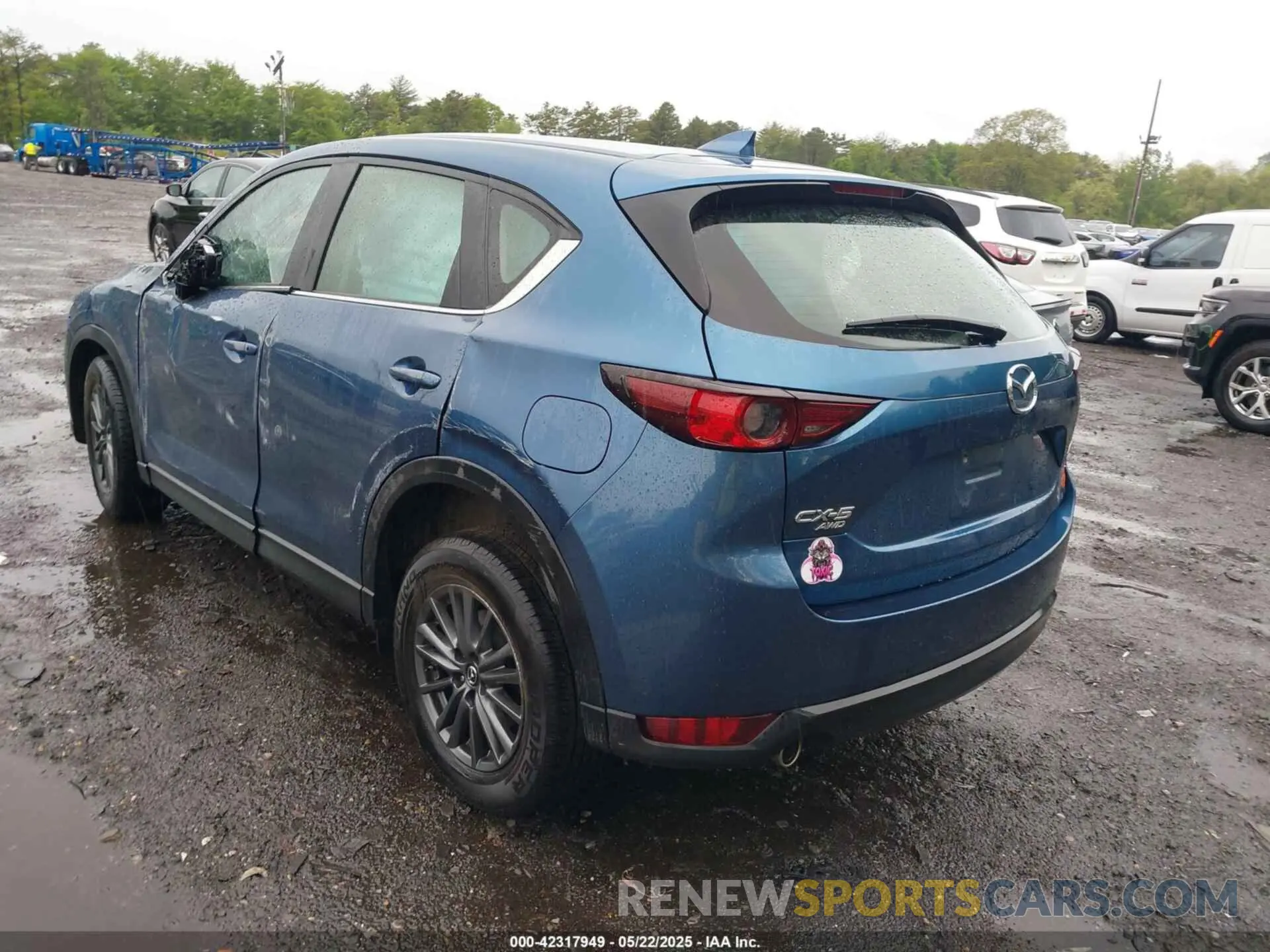 3 Фотография поврежденного автомобиля JM3KFBBM8K0698600 MAZDA CX-5 2019